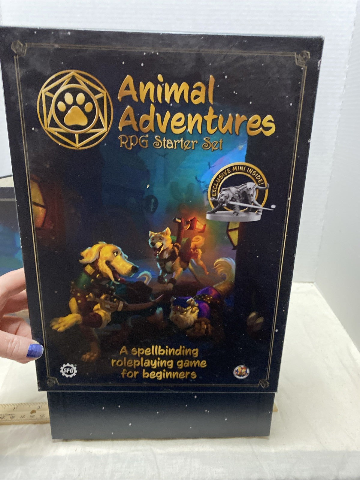 Animal Adventures SFAA-SS RPG Starter Set (Box Set) Intelligent Dogs & Cats Game