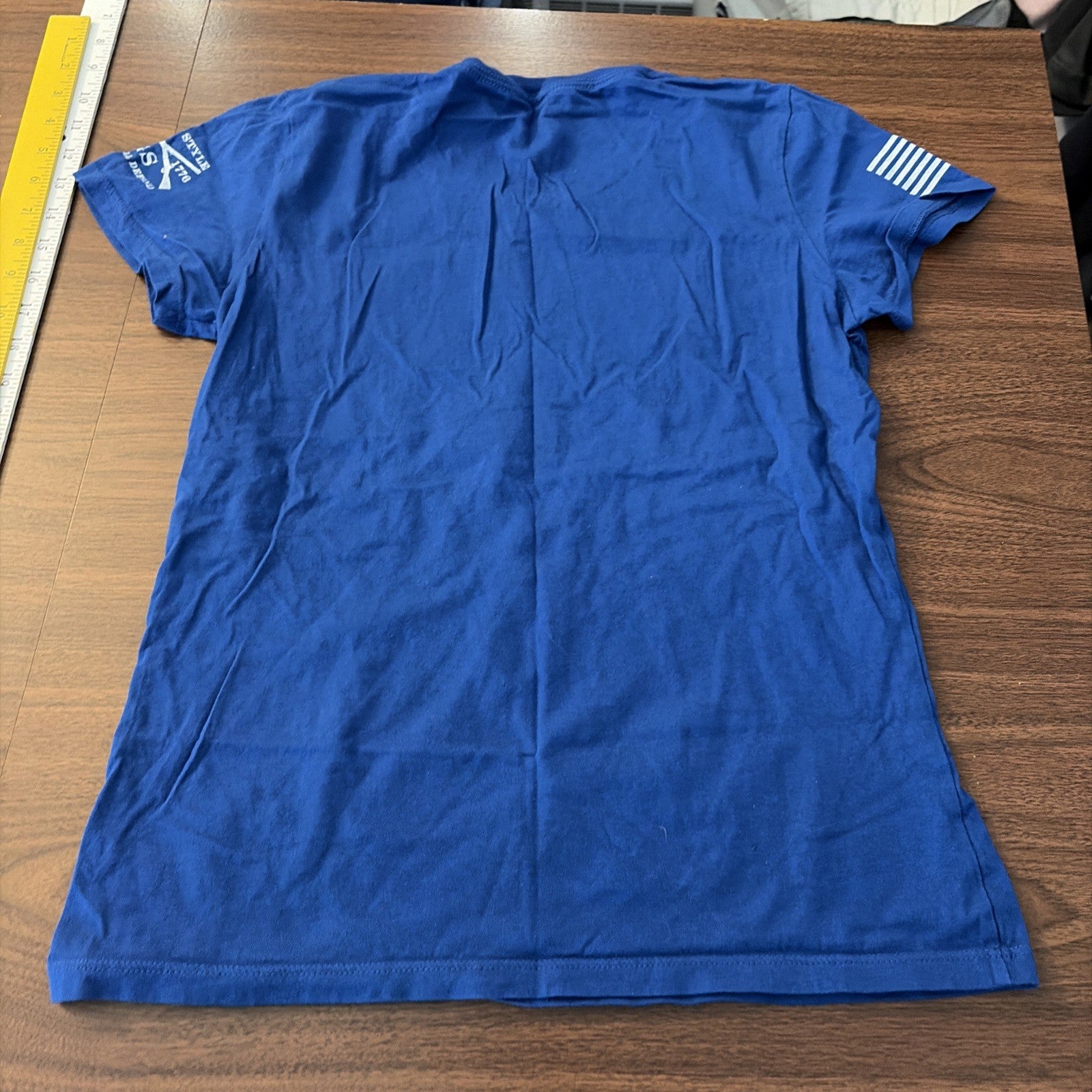 Grunt Style Men’s Tee Shirt Size M Blue With Stars