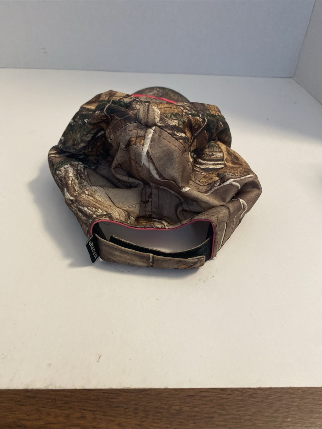 Real tree camouflage hat embroidered pink antlers one size fits the most ball ca