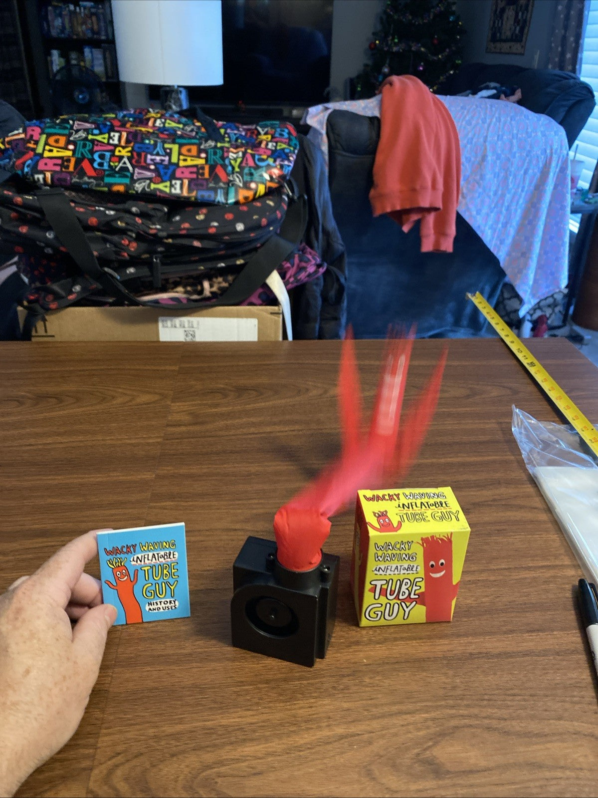 Wacky Waving Inflatable Tube Guy: (The - Paperback, by Riordan Conor - Good