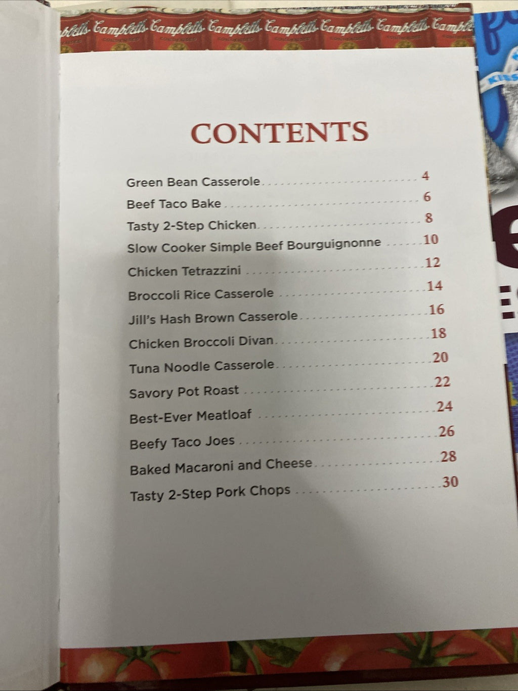 Kellogg's Corn Flakes Campbell's Hershey Kisses & Diner Recipes 4 HC Books 2016
