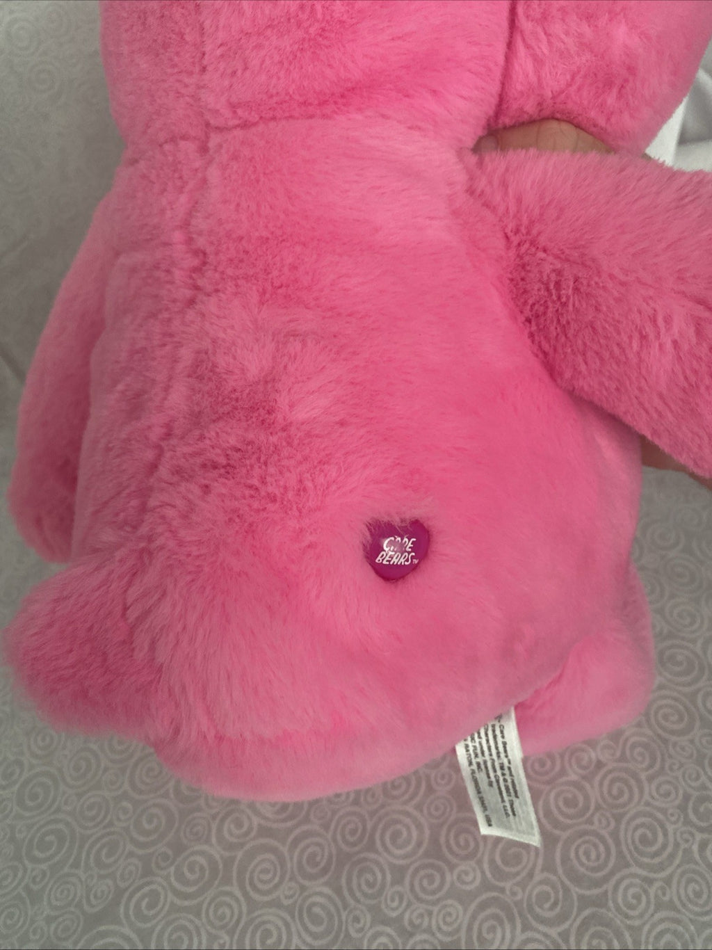 Care Bears 14” Cheer Bear, Stuffed Animal, Plush Collectible