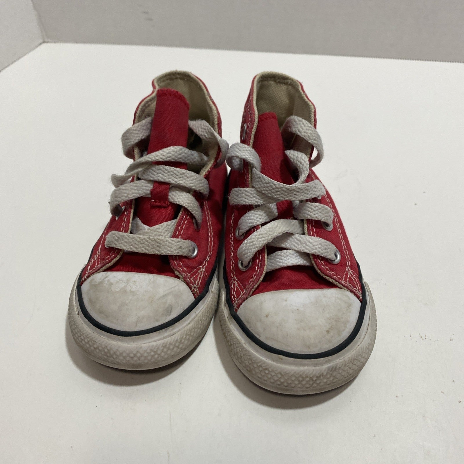 Converse Kids Chuck Taylor All Star High Top Shoes Red Size 7