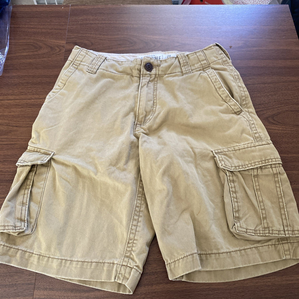 Aeropostale men’s 28 cargo Shorts tan free shipping