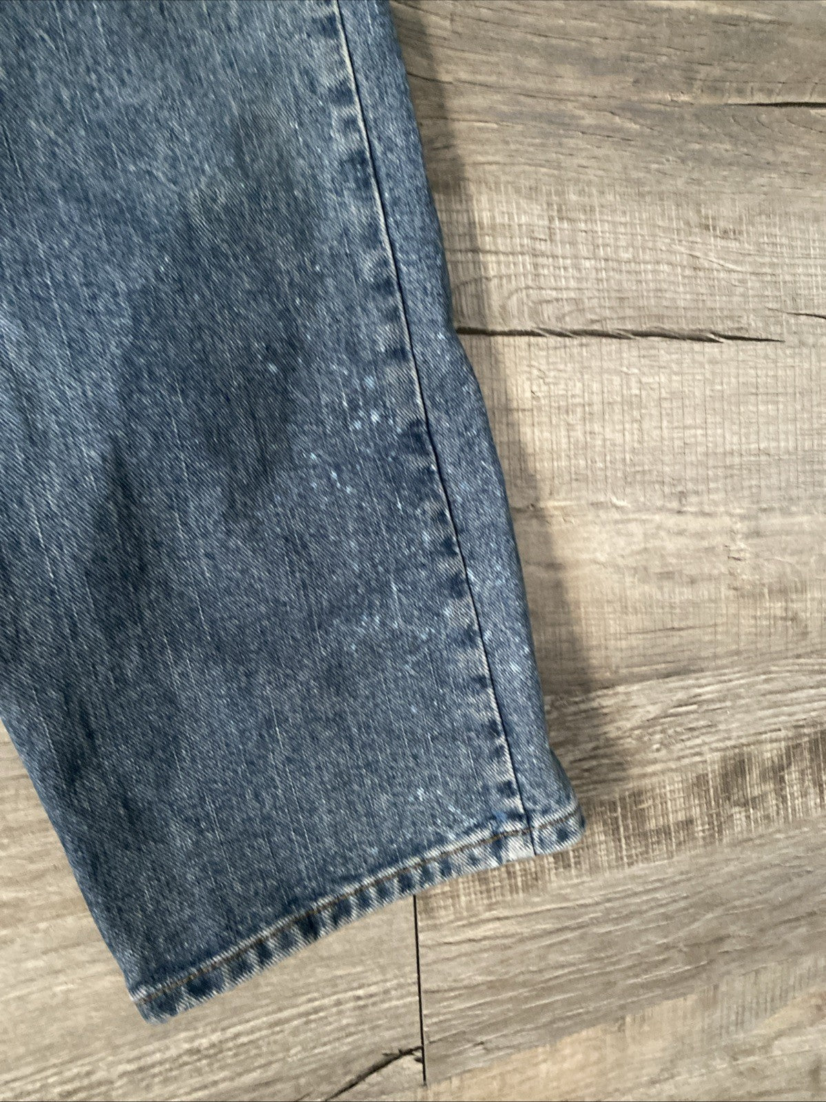 Wrangler Jeans Men's 40x32 Relaxed Fit Straight Leg Blue Pre-Owned 97601V