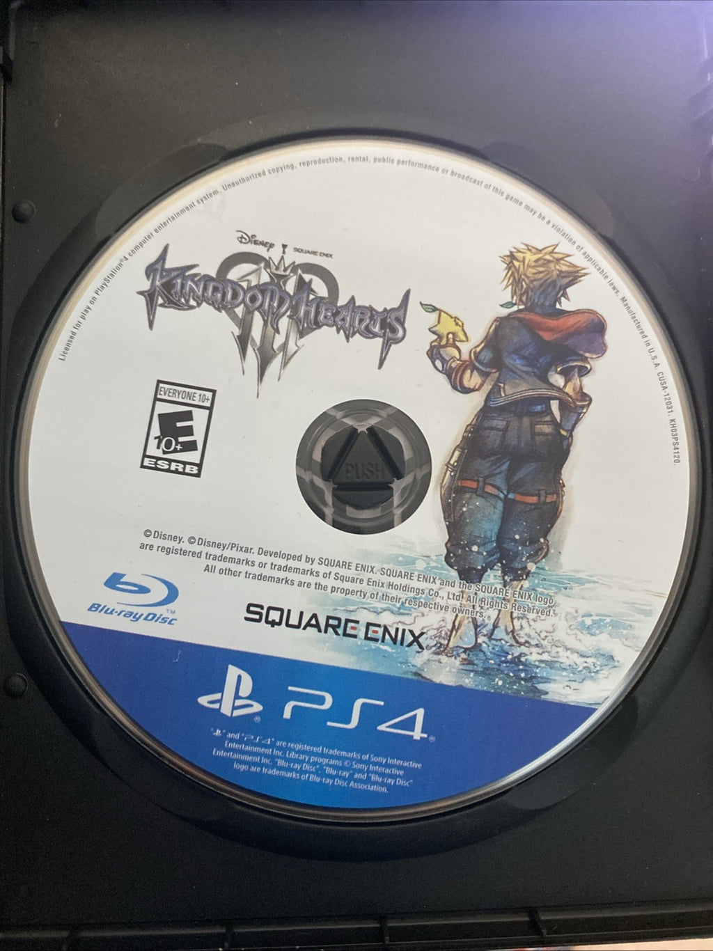 Kingdom Hearts 3 III (Sony PlayStation 4, PS4) disc only