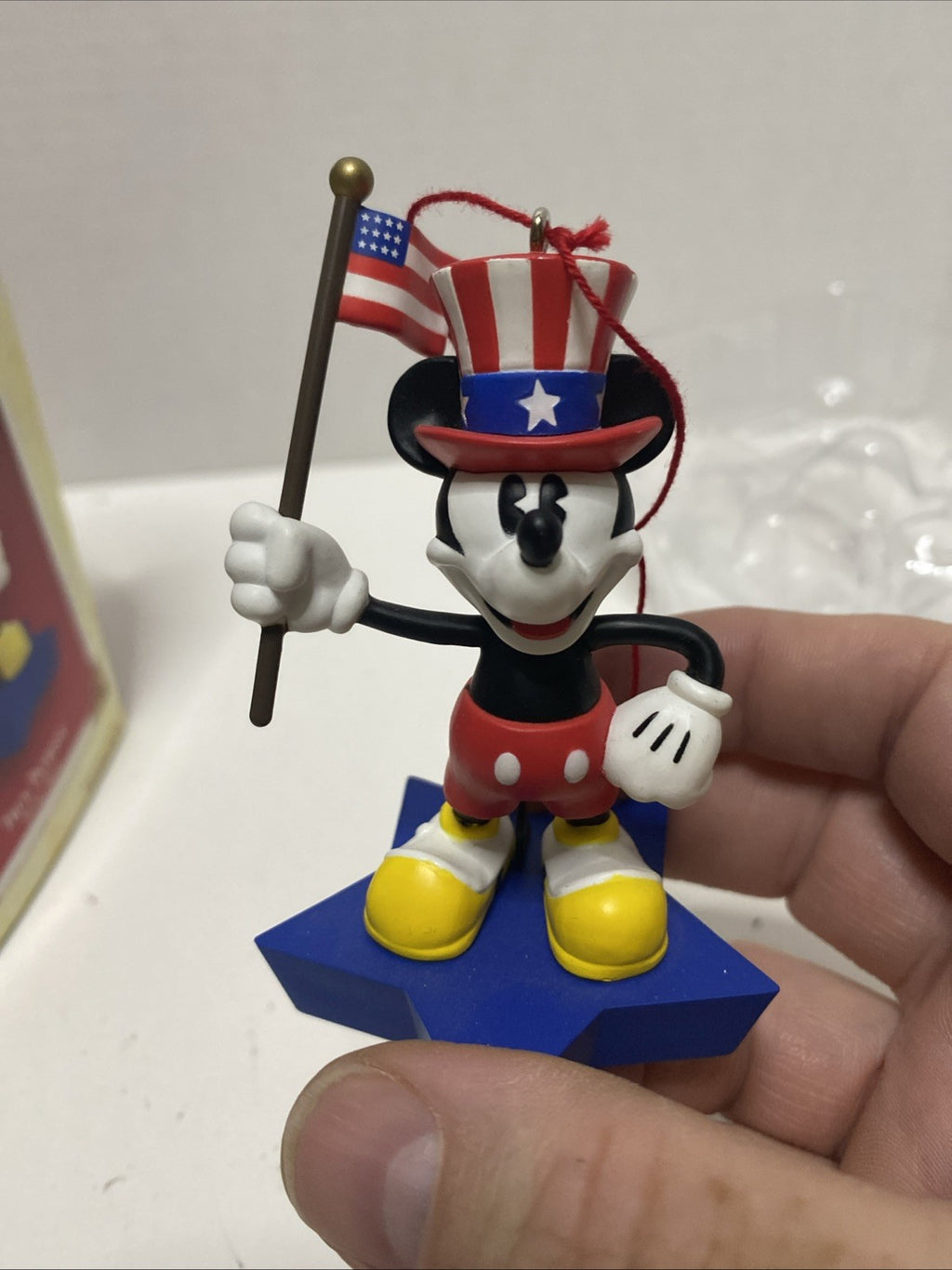 Hallmark Keepsake Ornament Mickey Mouse True Patriot Disney Patriotic 2005 New