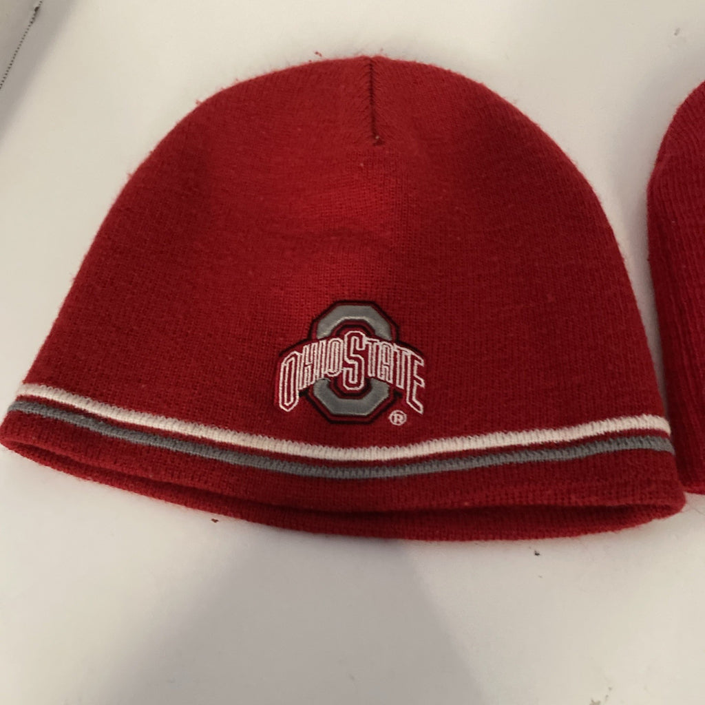 2 Ohio State beanie hats youth no cuffs
