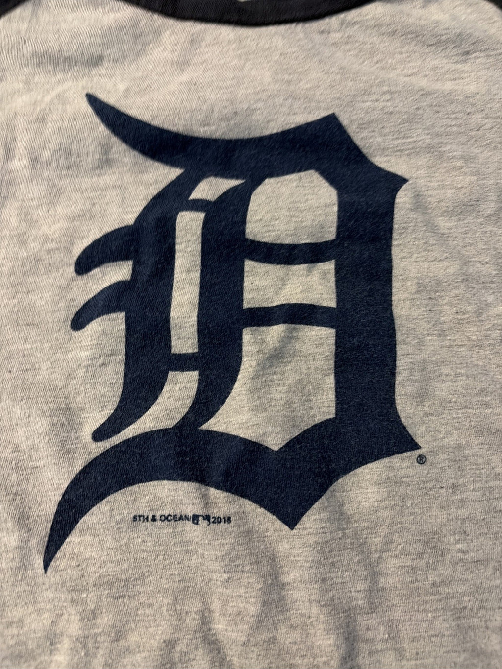 Fifth And Ocean Women’s Small Detroit Tigers Three-Quarter Length Sleeve Shirt