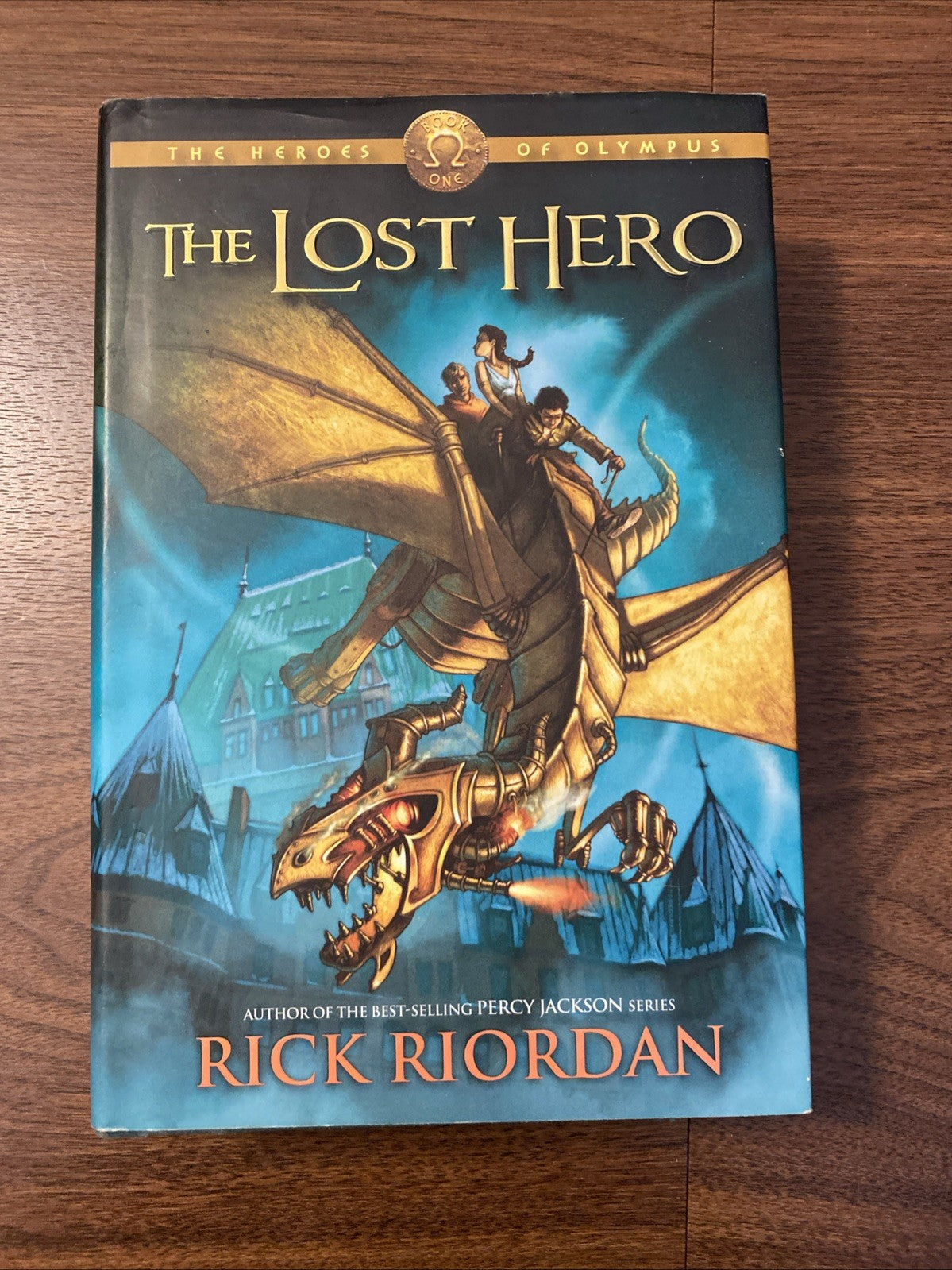 Lot of 5 - Rick Riordan - Heroes Of Olympus Series - Complete  1-5 - Hardcover 