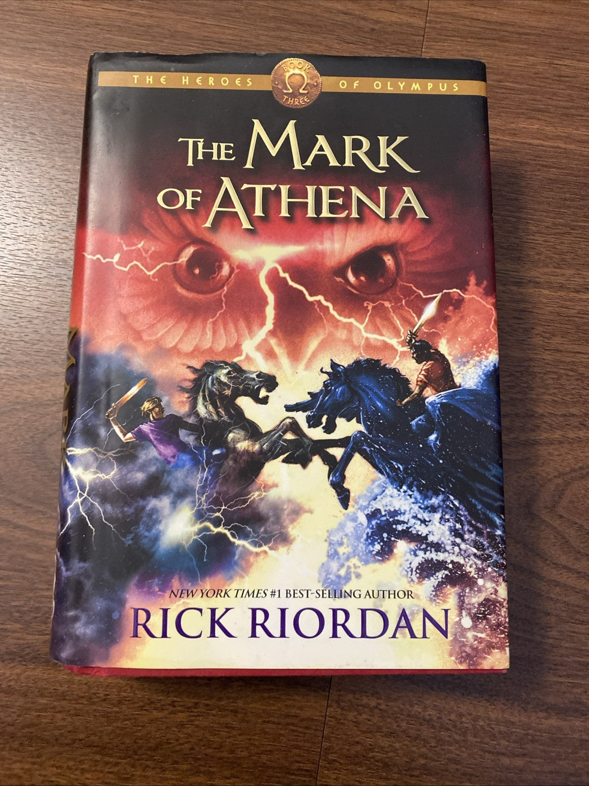 Lot of 5 - Rick Riordan - Heroes Of Olympus Series - Complete  1-5 - Hardcover 