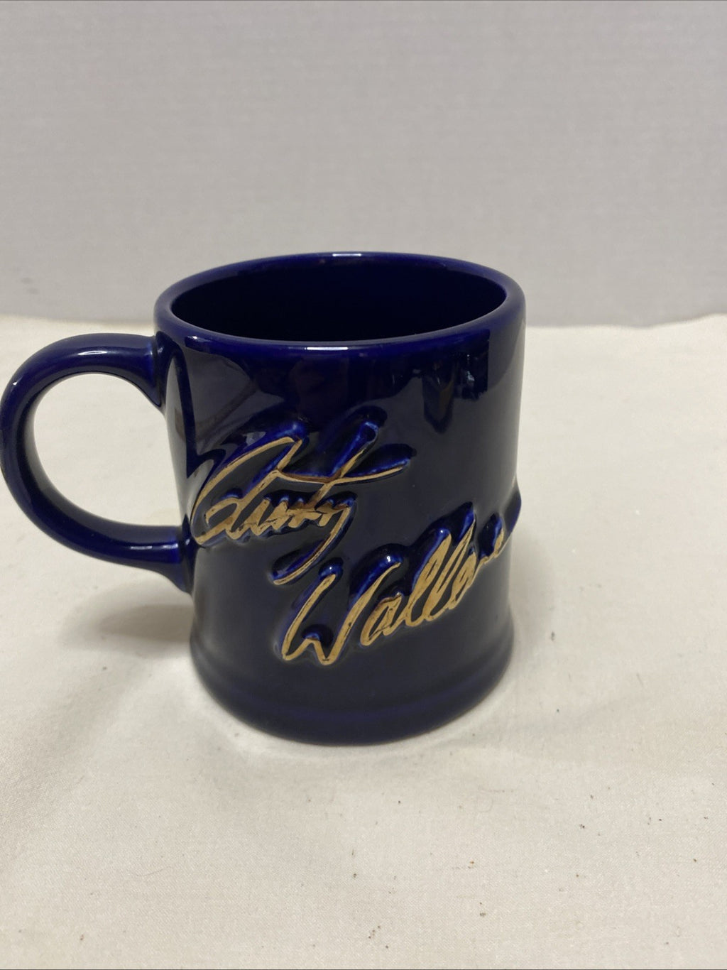 Rusty Wallace Blue Nascar #2 Coffee Tea Mug 3D Name Signature (A)