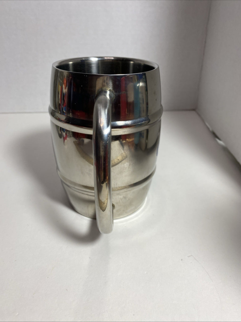 Stainless Steel Mug with Corona Extra Logo & Text, from Calhoun Sportswear