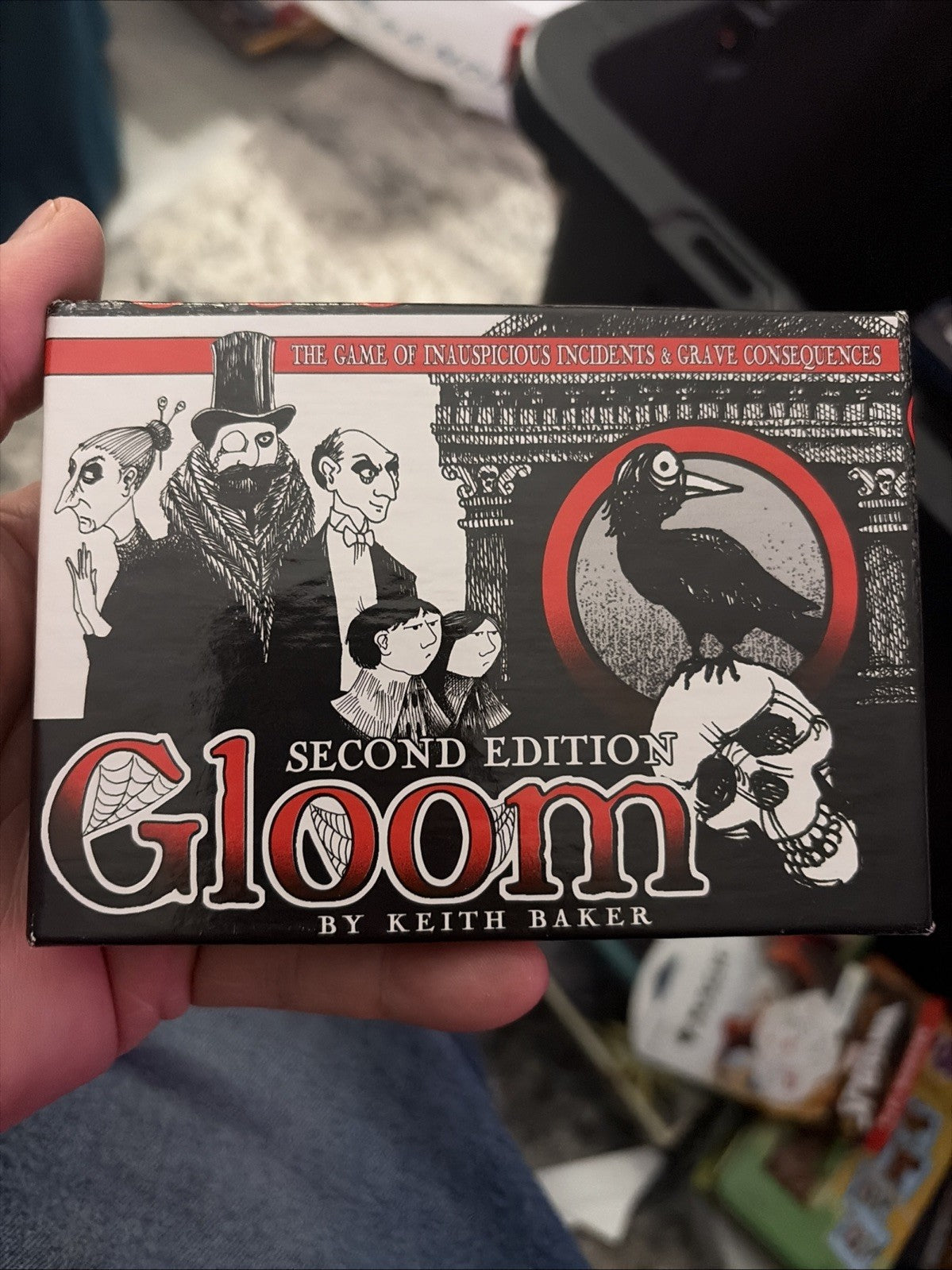 Gloom Mishap Card Game 2nd Edition by Keith Baker Complete
