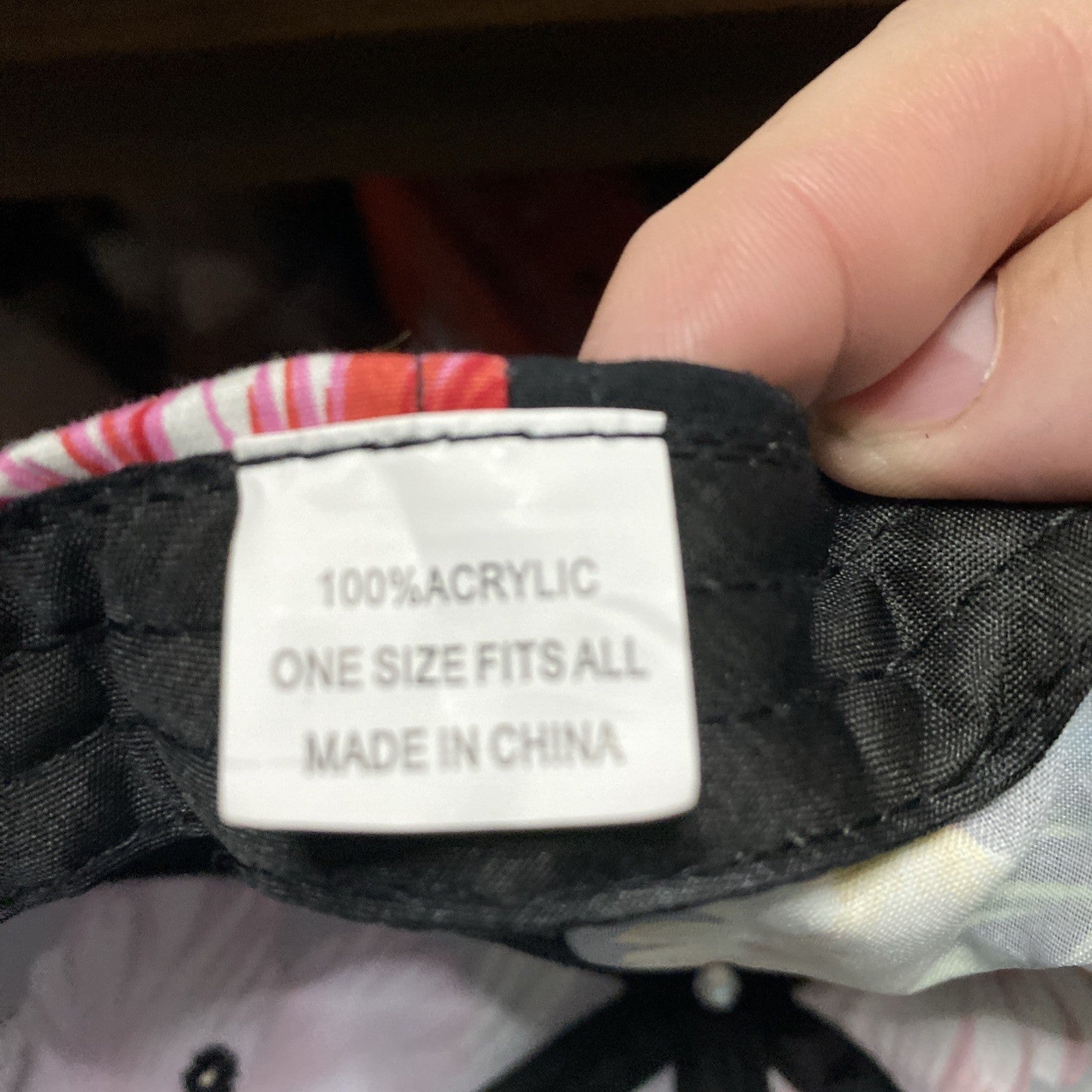 Women's Floral Baseball Cap Hat Arizona Embroidered Snapback Multicolor