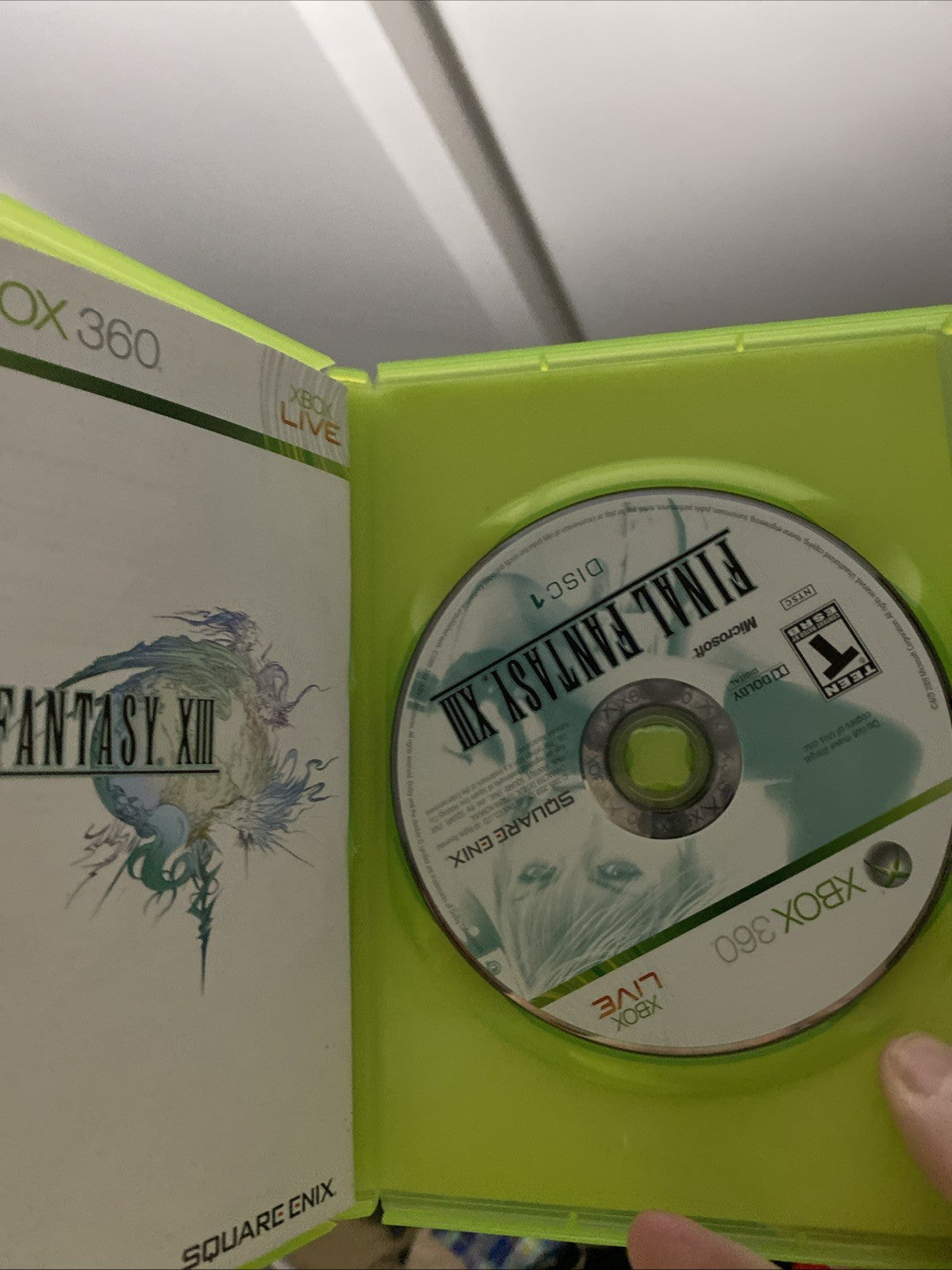Final Fantasy XIII Xbox 360 Game - CIB Complete With 3 Disks and Manual