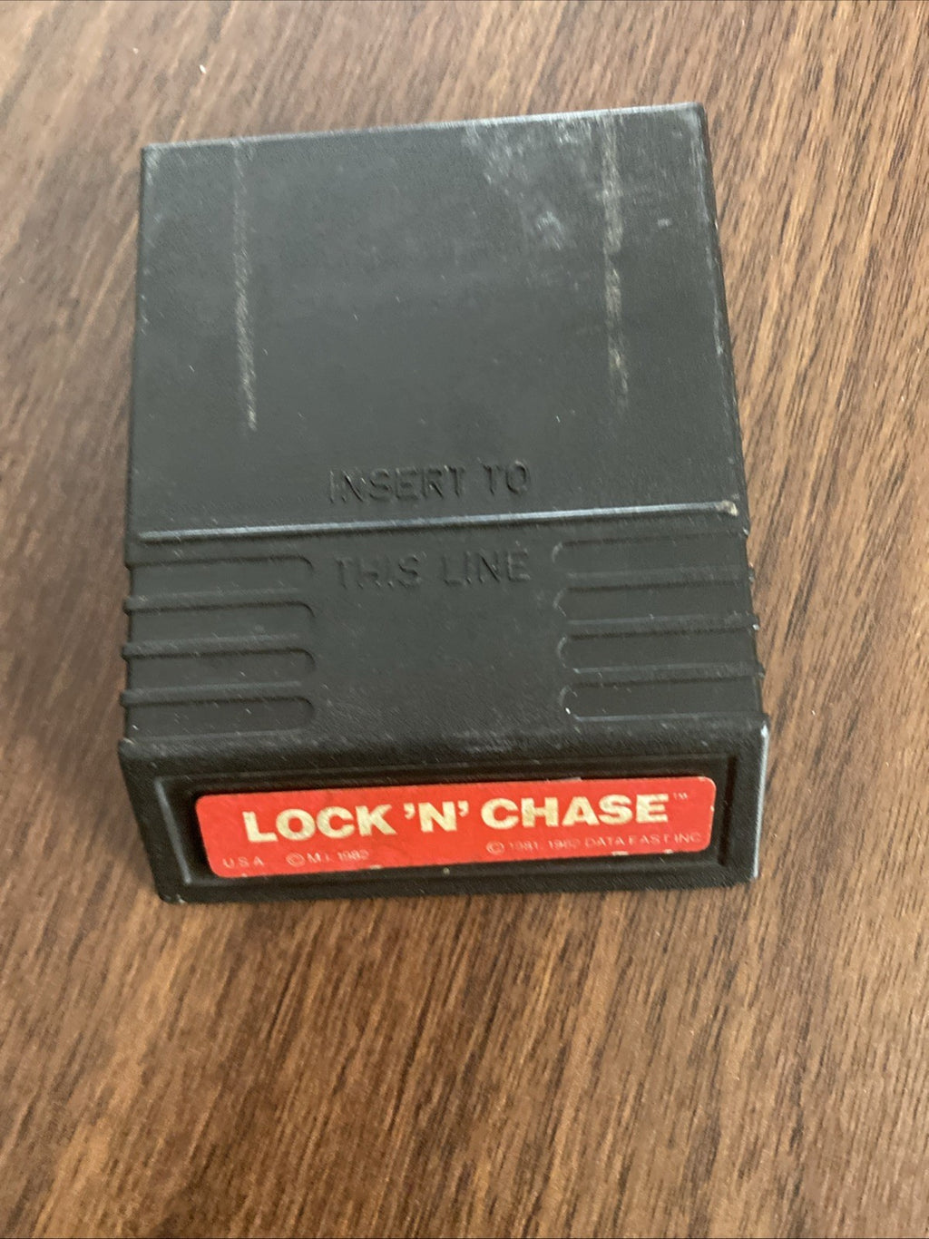 Intellivision Mattel Lock 'n' Chase Video Game Cartridge 1979