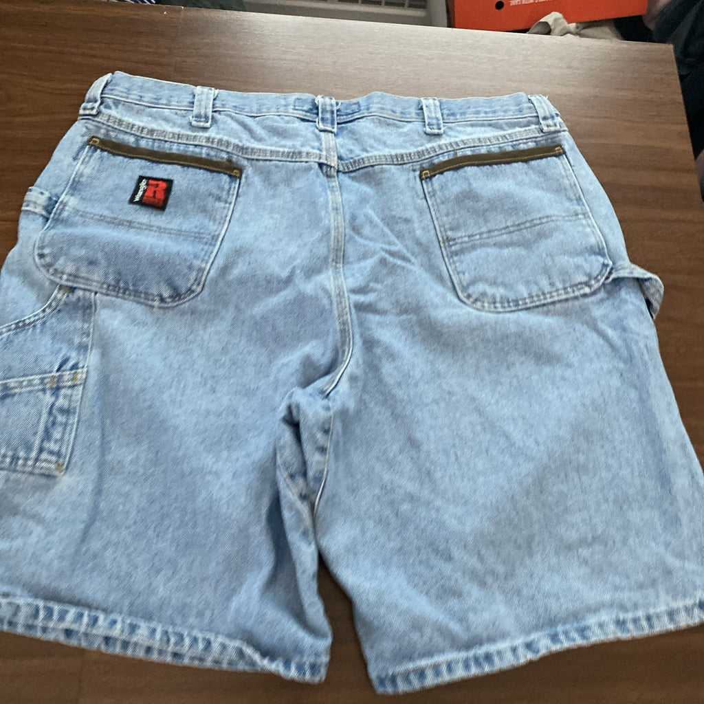 Wrangler Riggs Workwear Denim Carpenter Mens Jeans Shorts 42