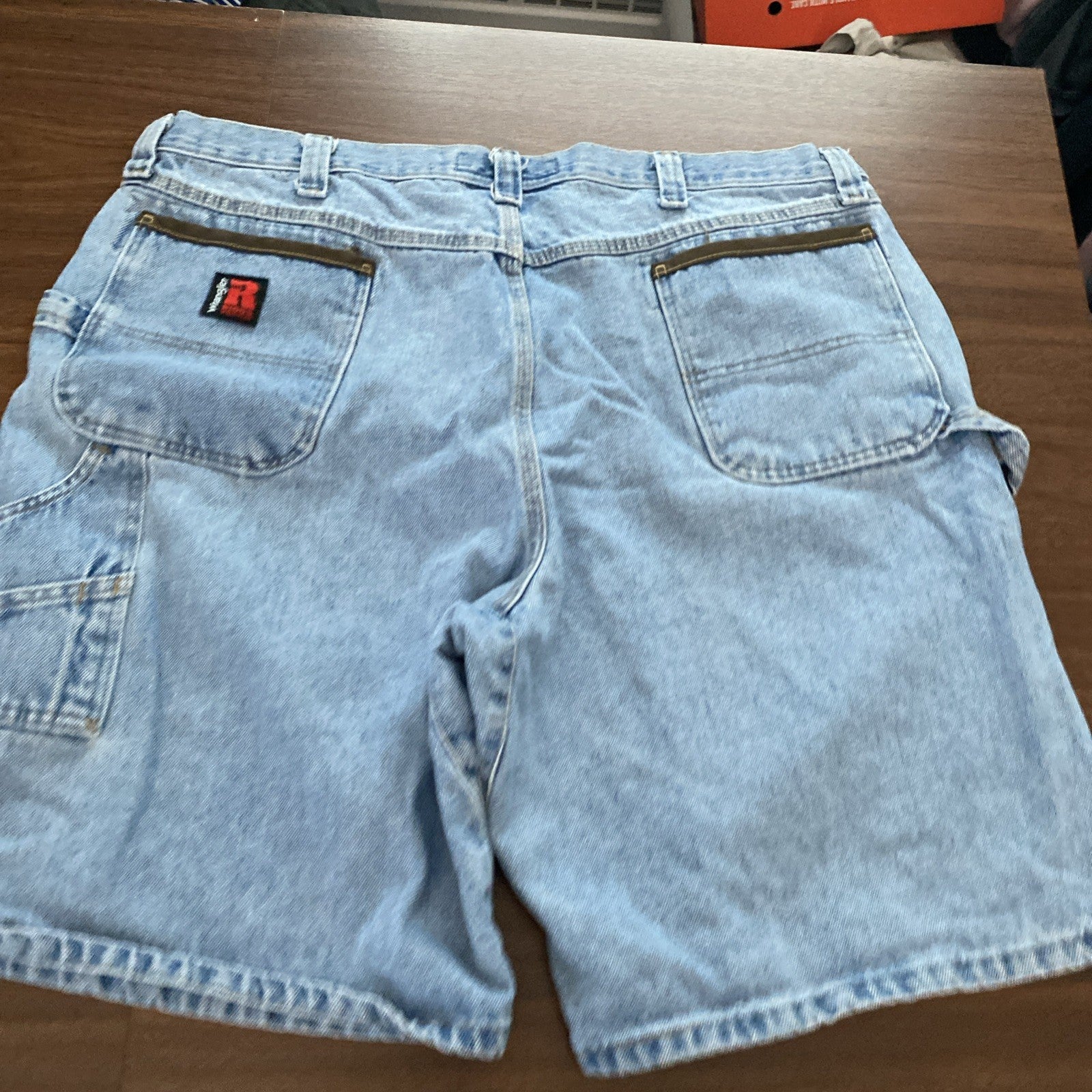 Wrangler Riggs Workwear Denim Carpenter Mens Jeans Shorts 42