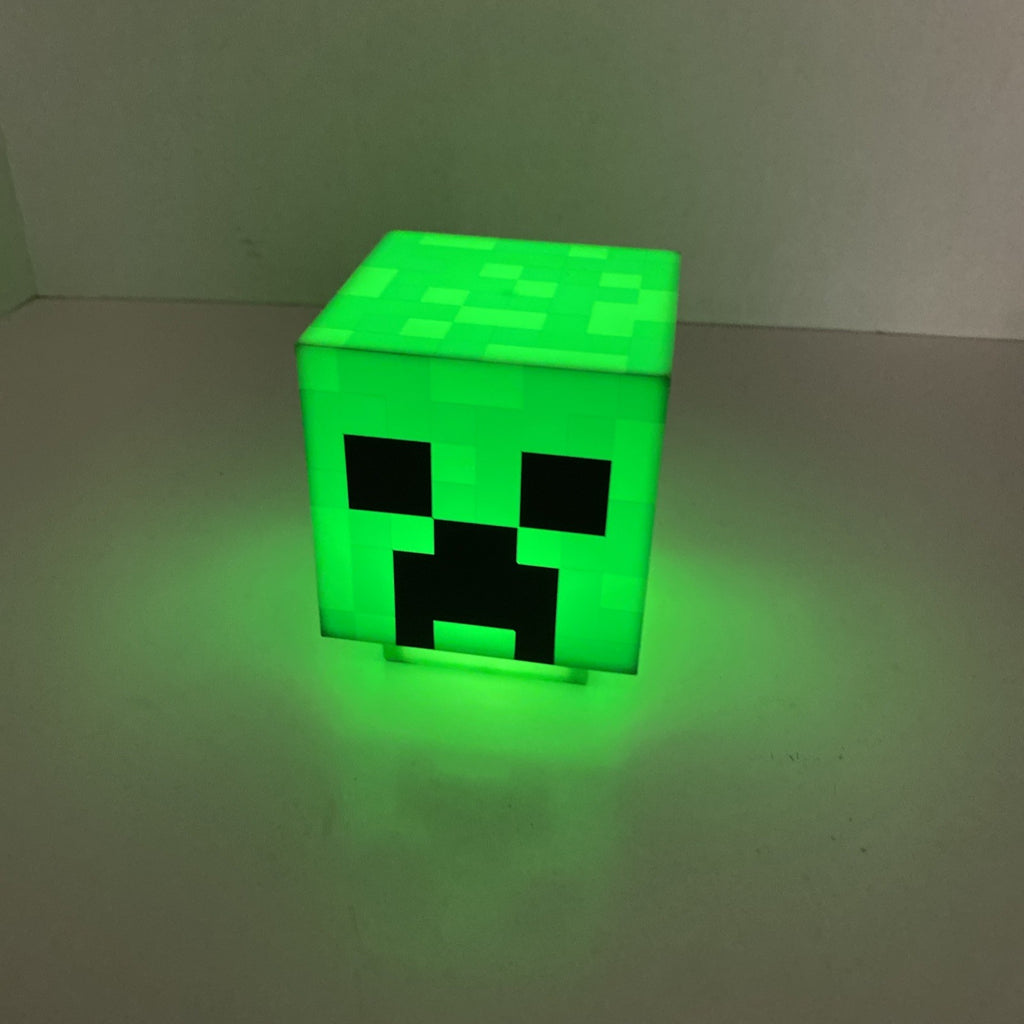 Minecraft ICONS Creeper Night Light Lamp 3D Character Figure Paladone #002 NEW!