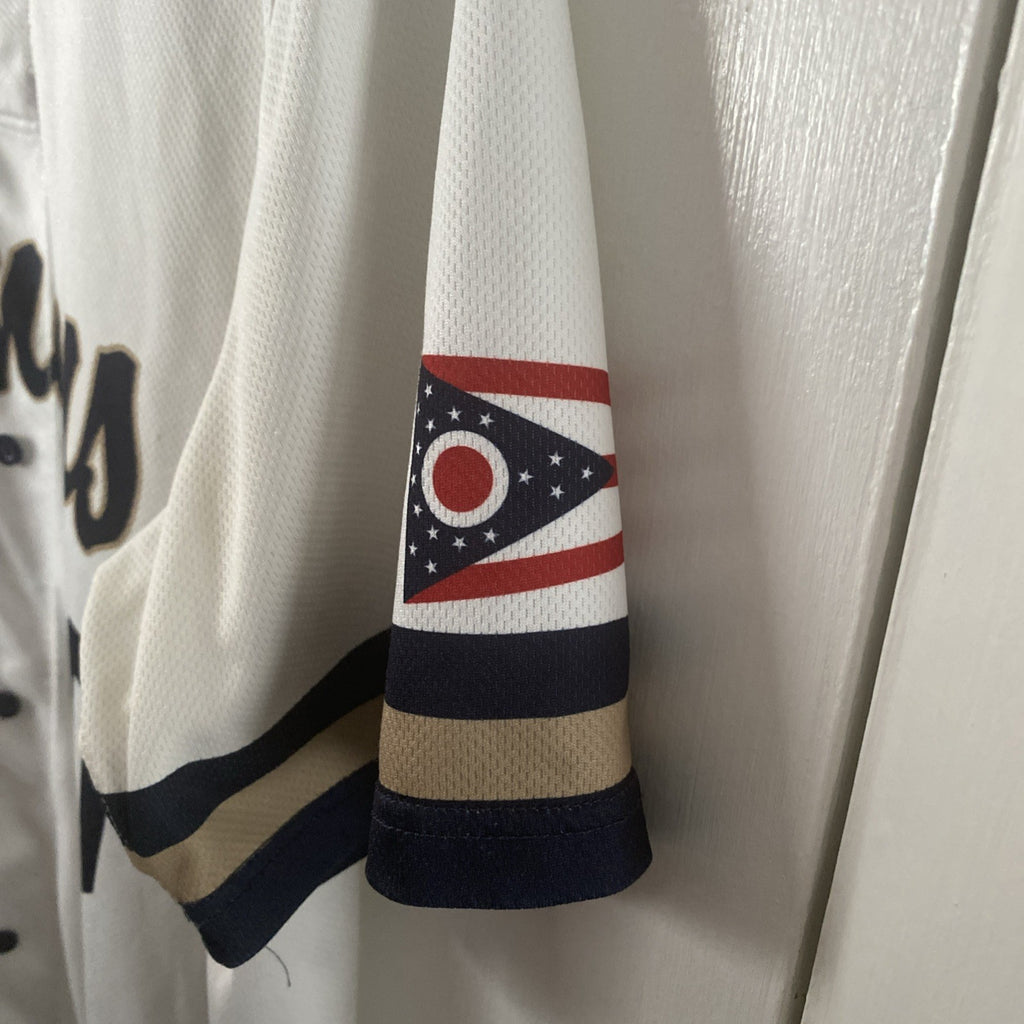 Under Armour Phenomenon Baseball Jersey With Ohio Flag On Sleeve