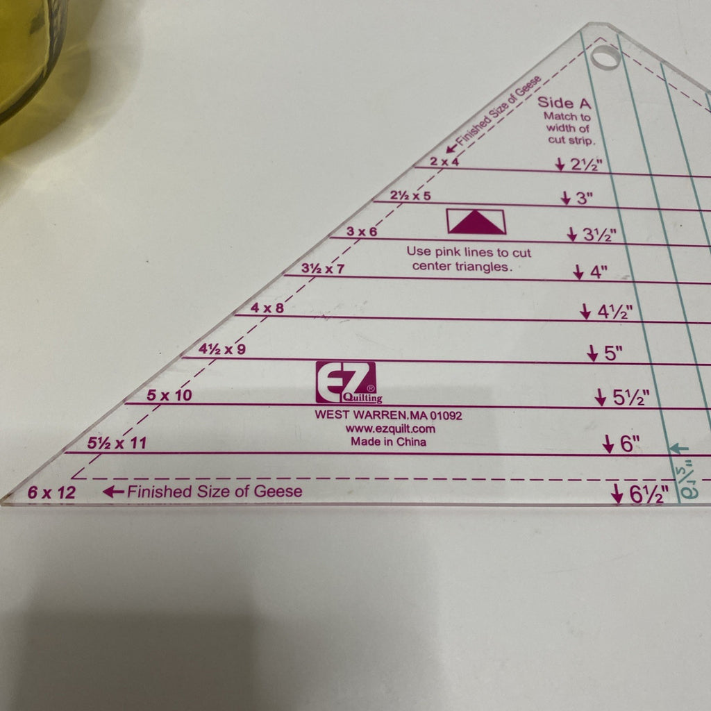 EZ Quilting Easy Star & Geese Ruler-9-1/4"X13" - 8823748