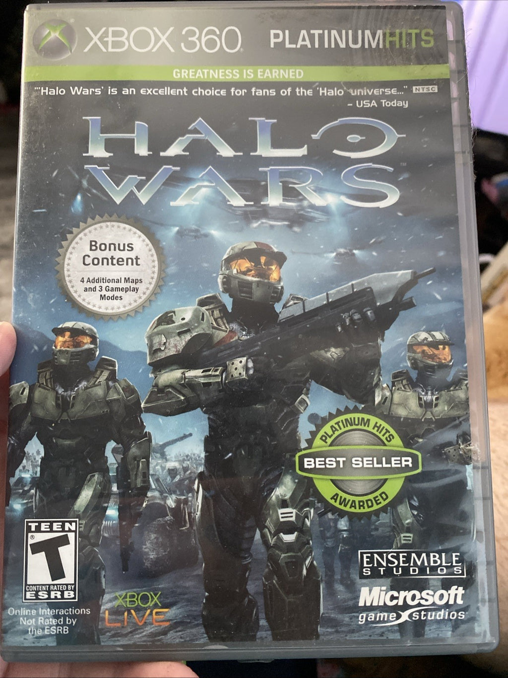 Halo Wars Platinum Hits-Xbox 360