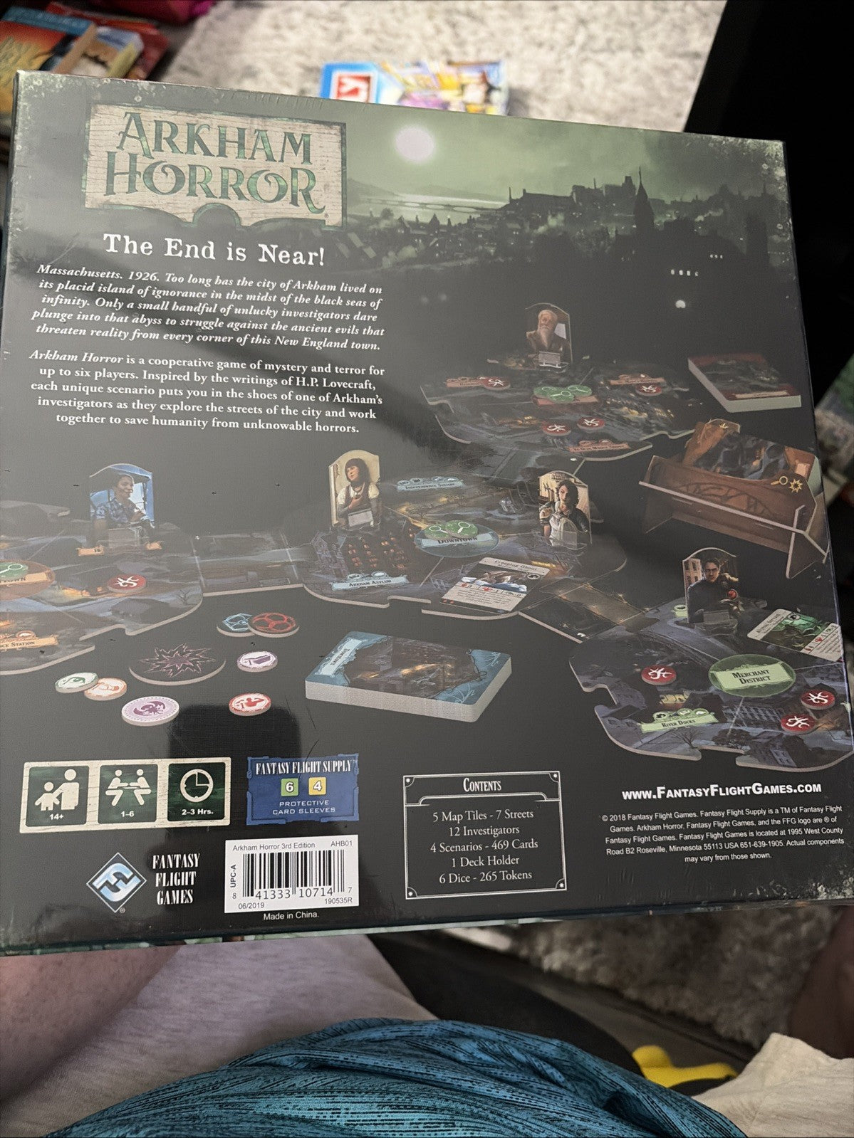 Fantasy Flight Games Arkham Horror Board Game - AHB01