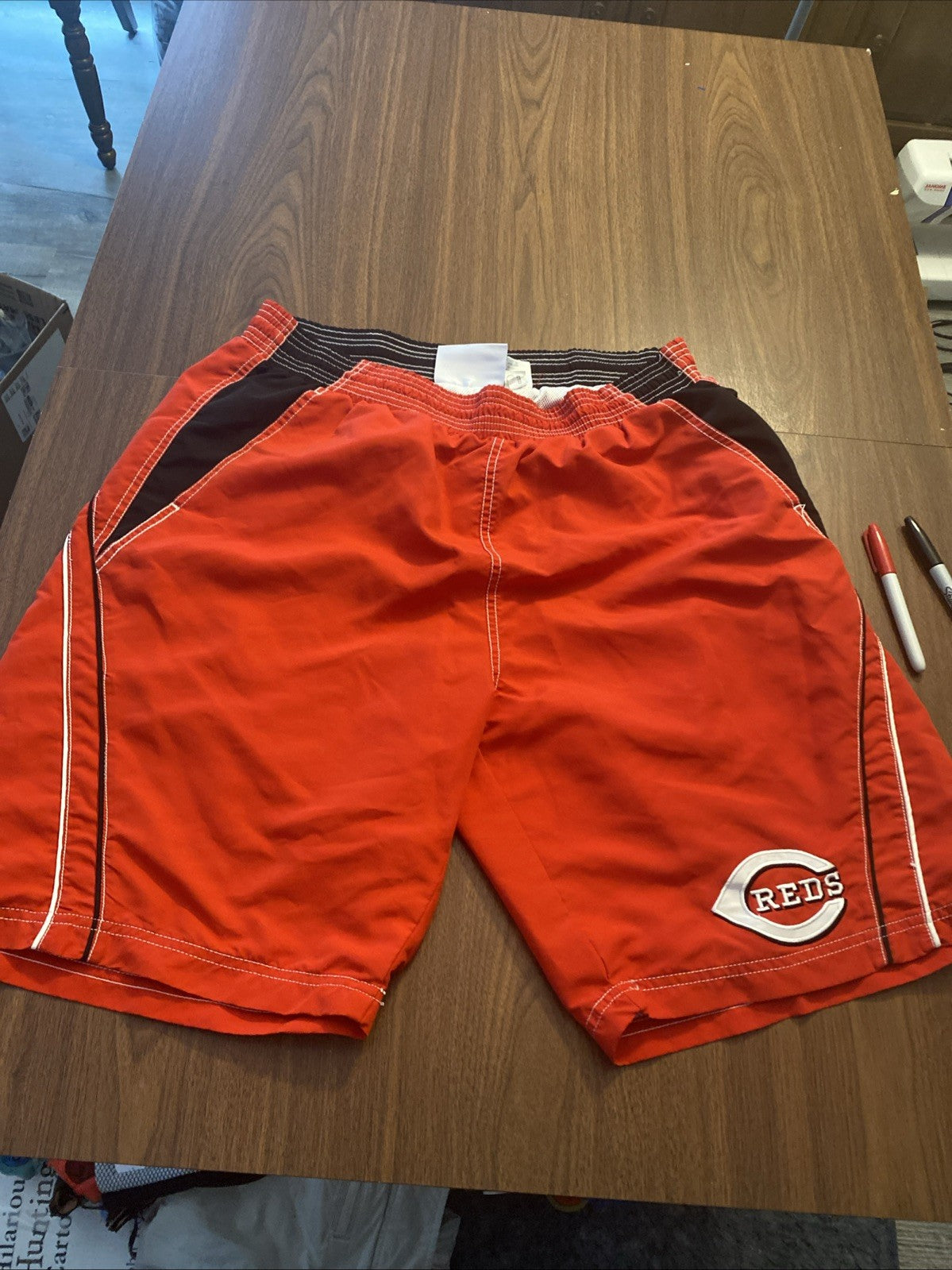 MLB Cincinnati Reds Swimming Trunks size extra large