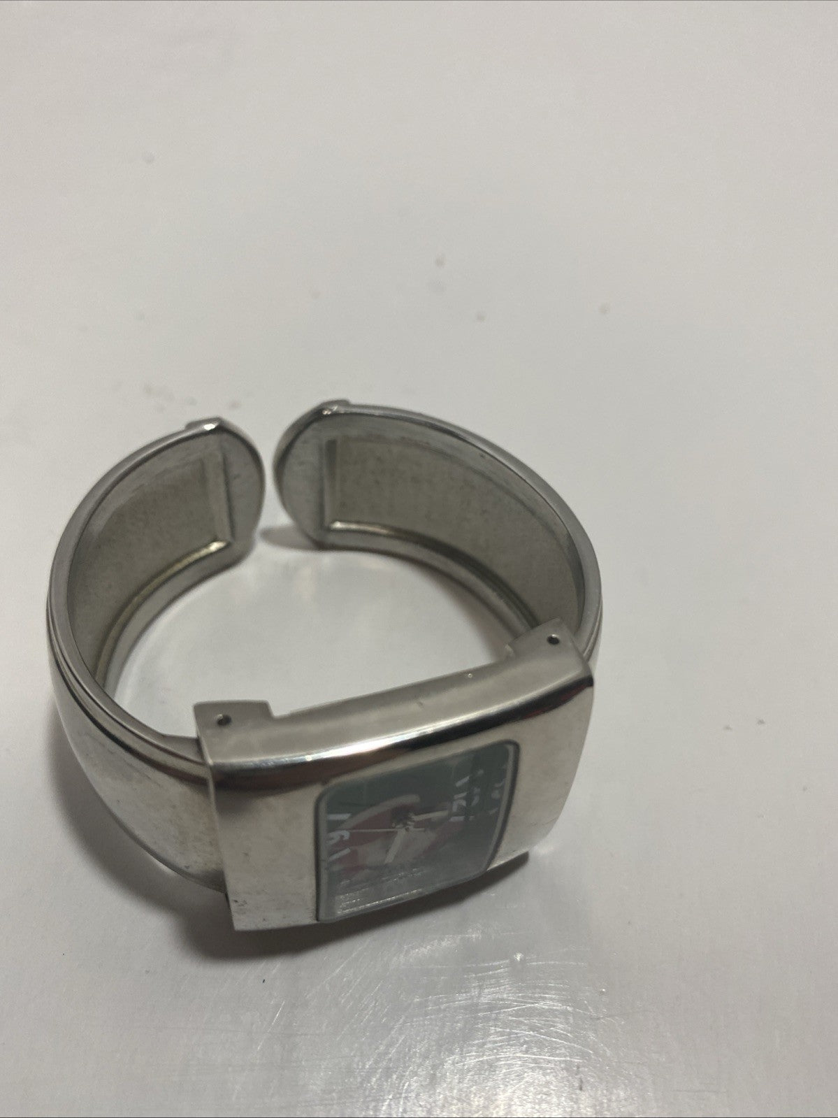 Woman's Quartz Christmas Cuff Watch