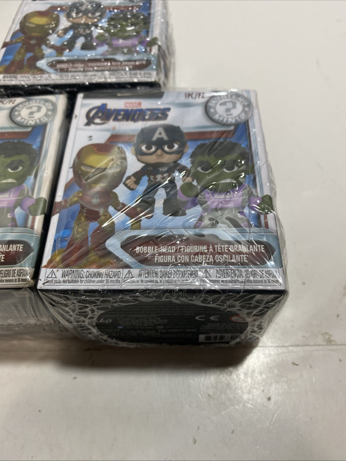 3x Funko Marvel Comics Avengers Mystery Minis Figure Sealed Lot Of 3
