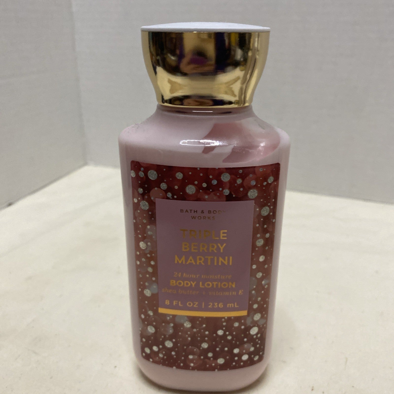 BATH & BODY WORKS TRIPLE BERRY MARTINI MOISTURE ULTRA SHEA BODY LOTIO 8 oz NEW