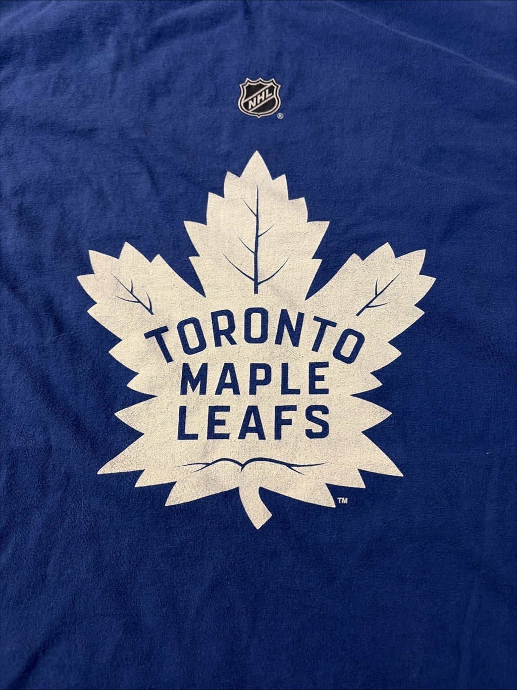 Men's Mitchell Marner  #16 Toronto Maple Leafs Royal Authentic NHL T Shirt 2XL