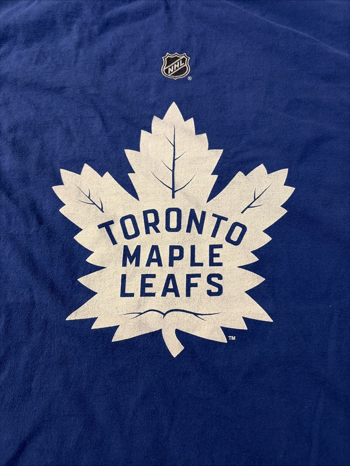 Men's Mitchell Marner  #16 Toronto Maple Leafs Royal Authentic NHL T Shirt 2XL