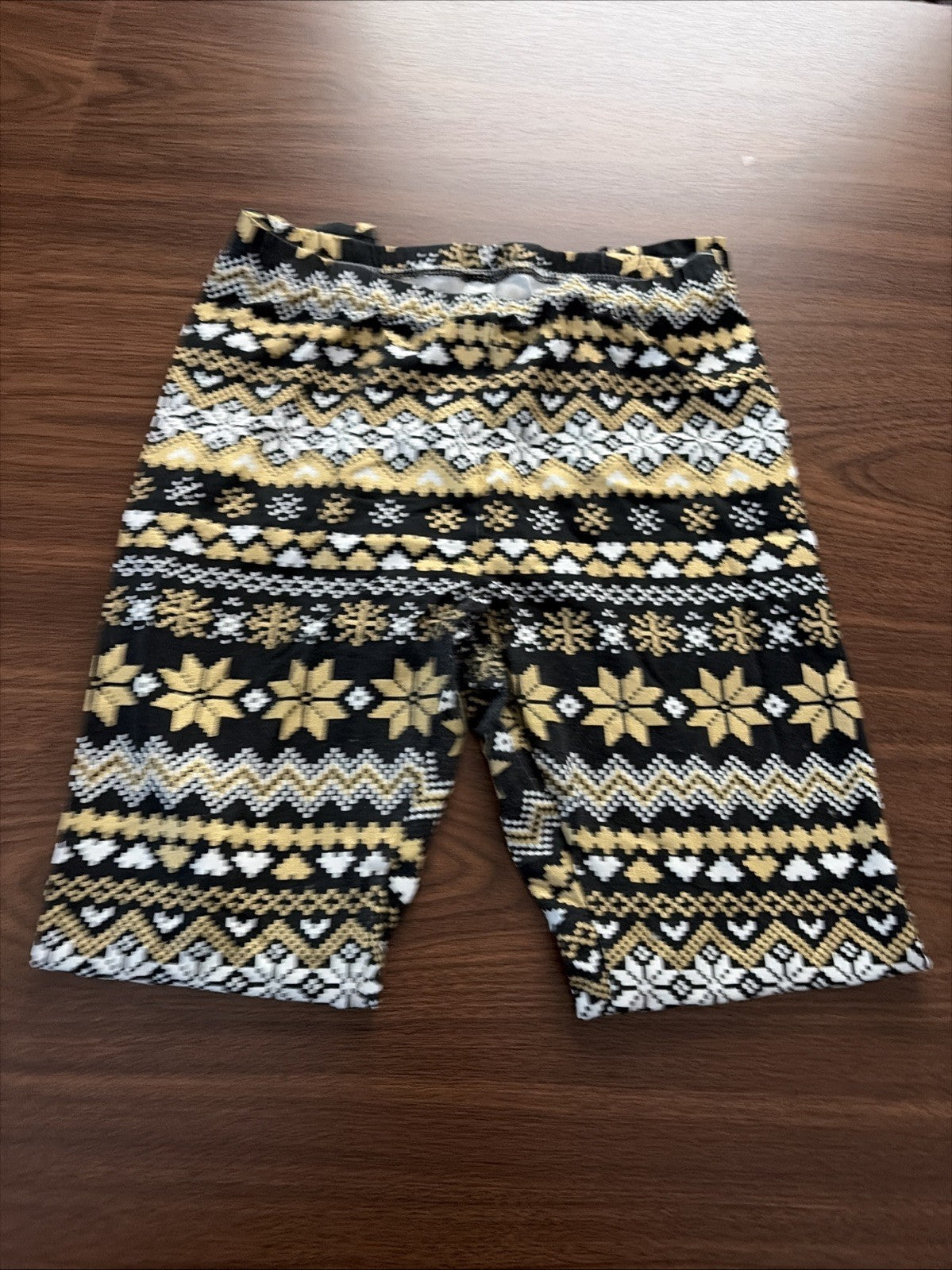 Fabkids Leggings XXL 18 Tan White Brown