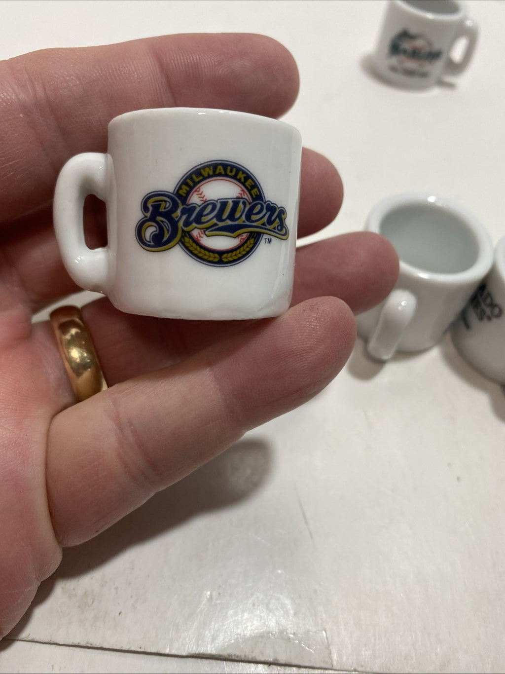 MLB Mini Cups / Mugs Vending Machine Vintage Lot of 6 See Pics