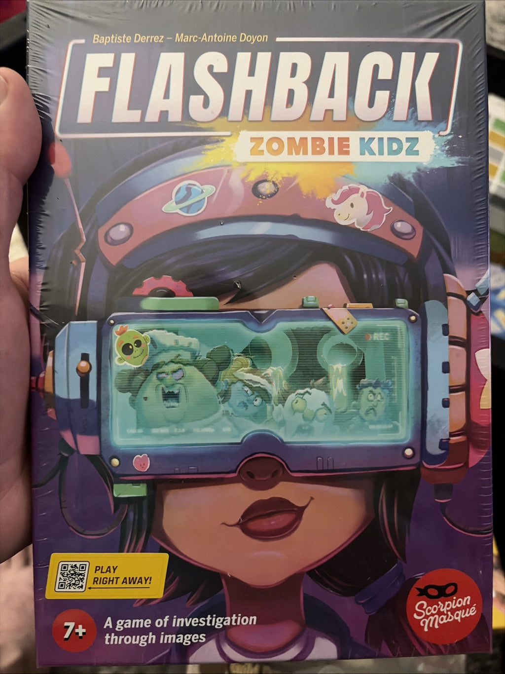 2022 Flashback Zombie Kids Game By Le Scorpion Masque Inc. Mystery Board Games