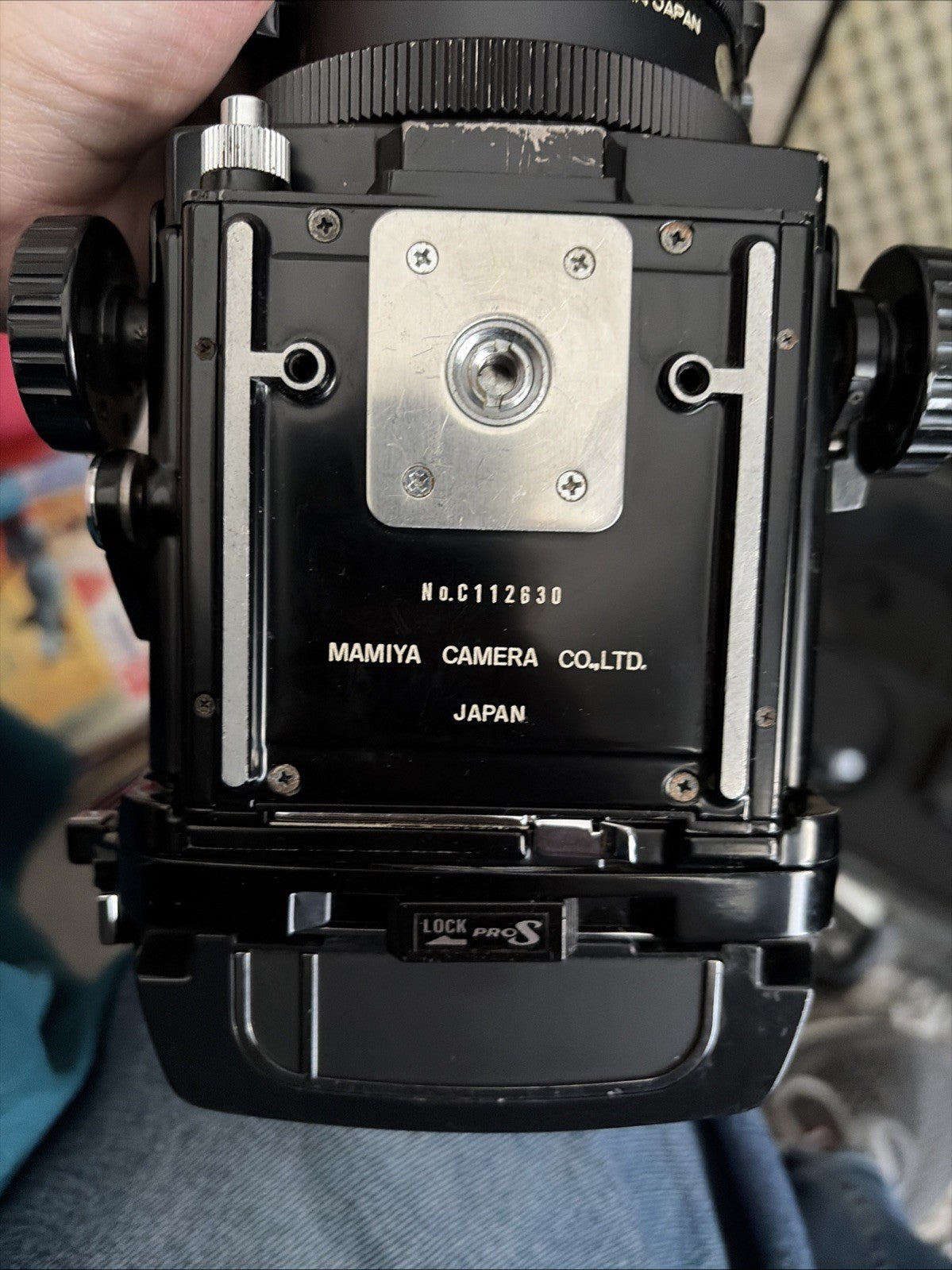Lot Mamiya RB67 Pro S 90mm f/3.8 Sekor C Lens Film Camera Case And Equipment
