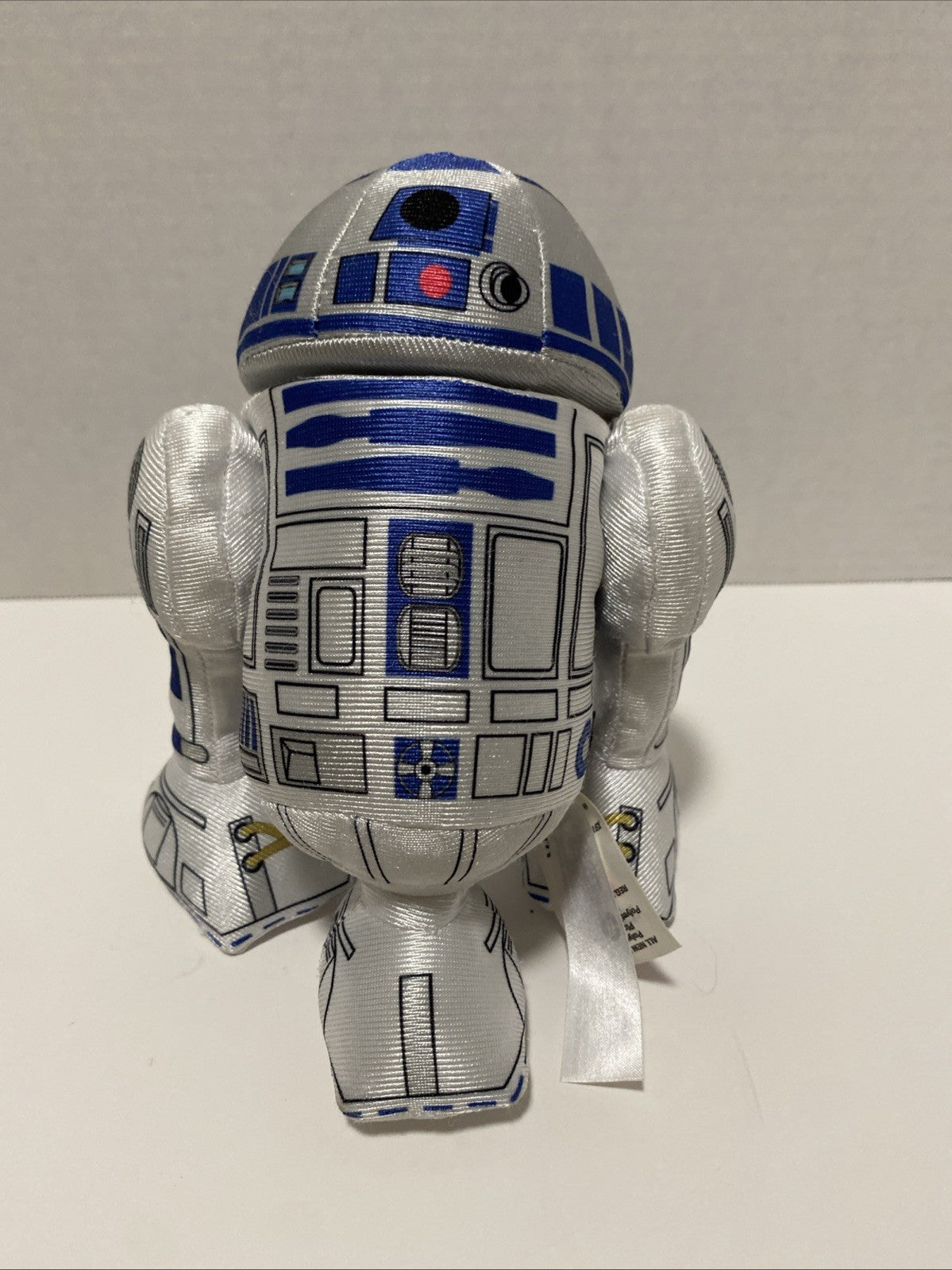 Disney Store Star Wars The Force Awakens R2-D2 Robot 8'' Plush (Head Turns)
