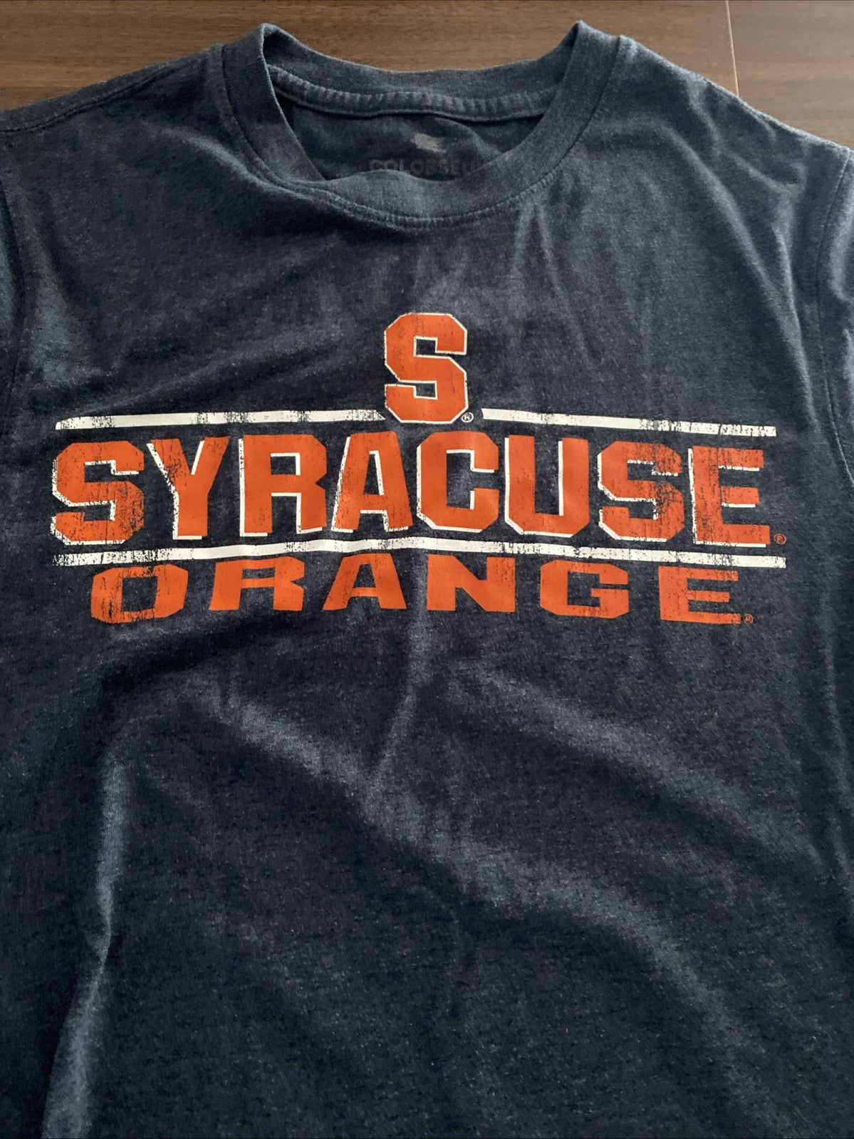 Men’s Syracuse Orange short sleeve T-shirt dark gray