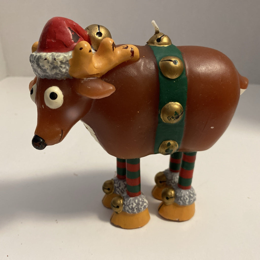 Christmas Reindeer Candle