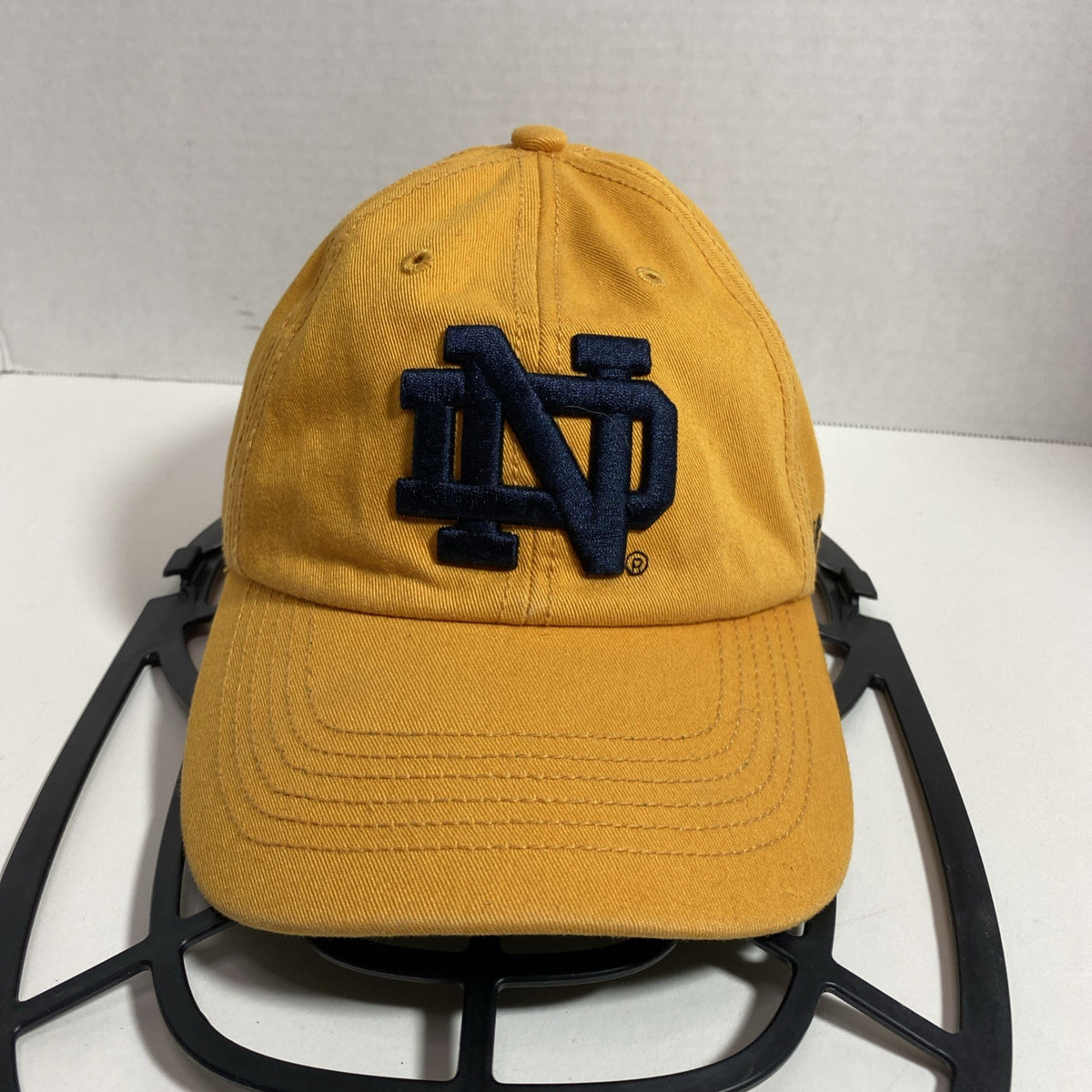 Notre Dame Fighting Irish Hat Cap Strap Back NCAA Football  XSmall