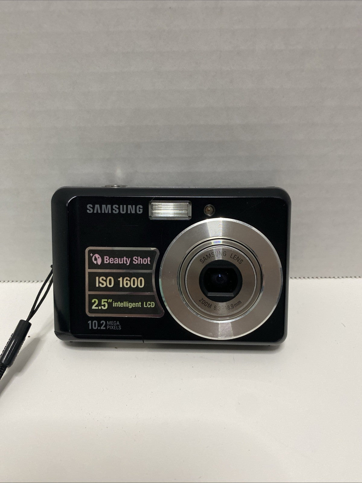 Samsung SL40 Digital Camera 12.2MP 3x Zoom Black  untested & for parts