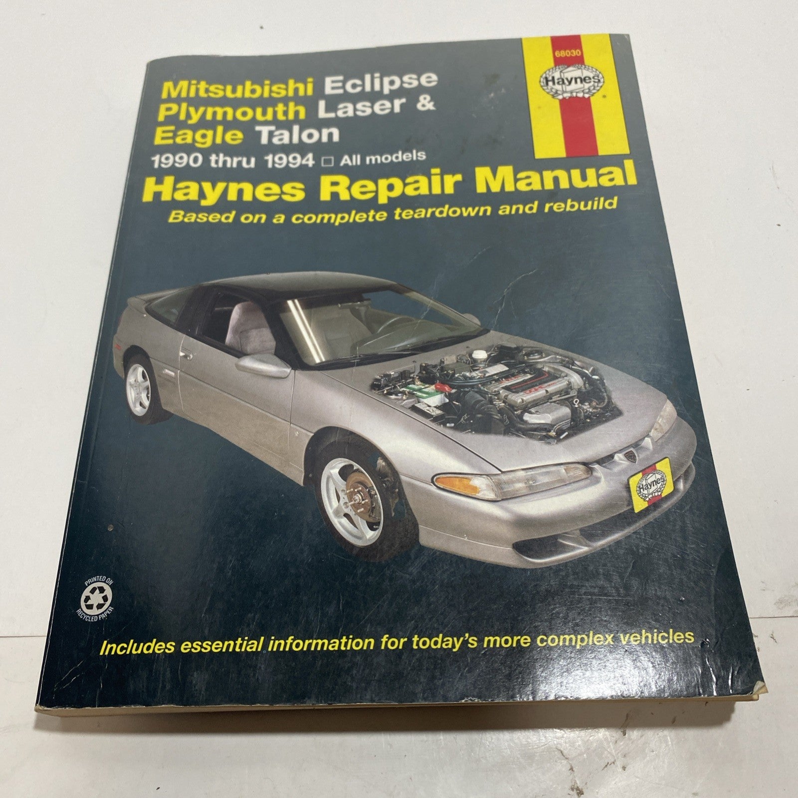 Mitsubishi Eclipse 1990-1994 Haynes repair manual 68030