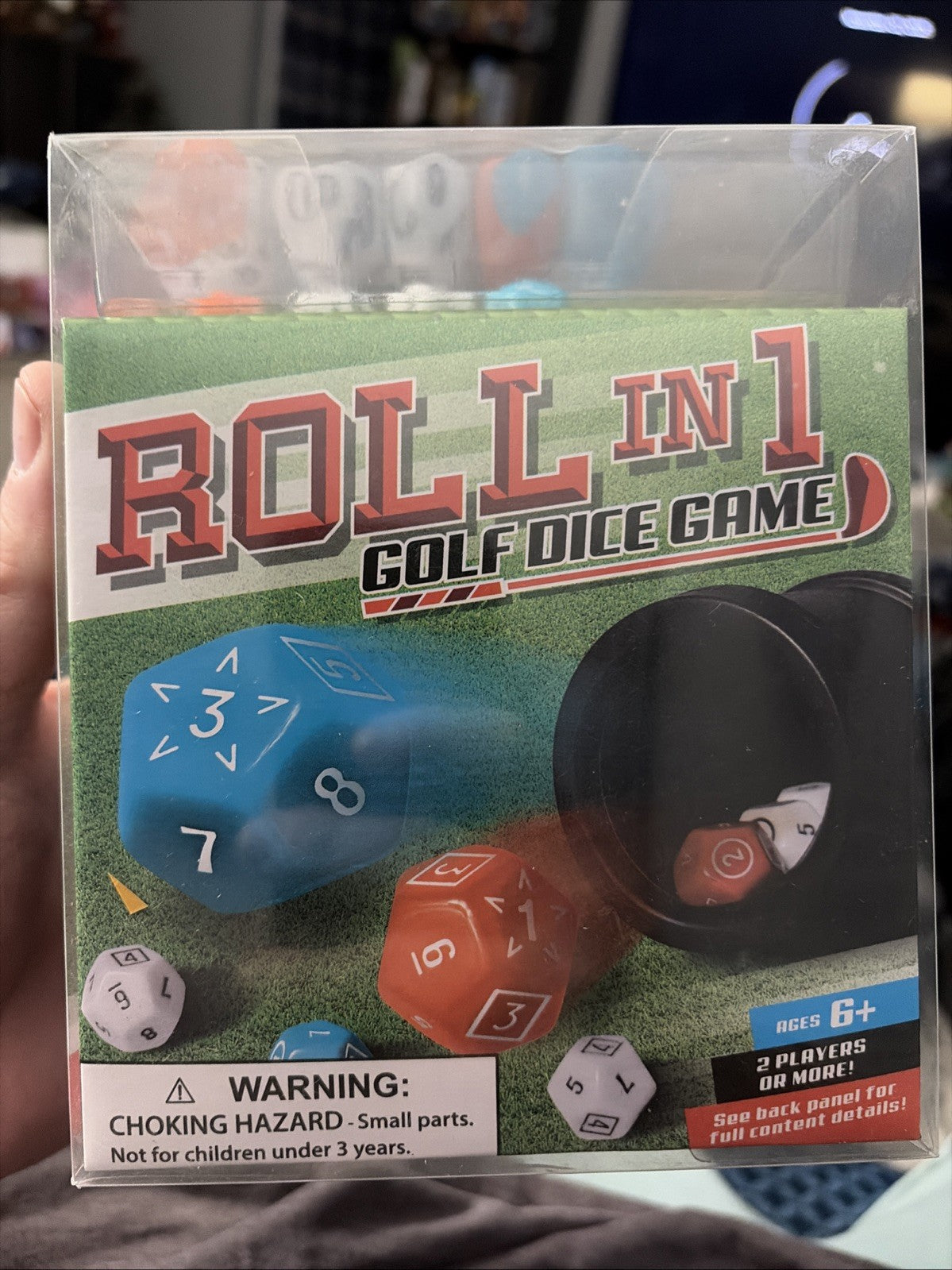 Roll in one Golf Dice Game *New*