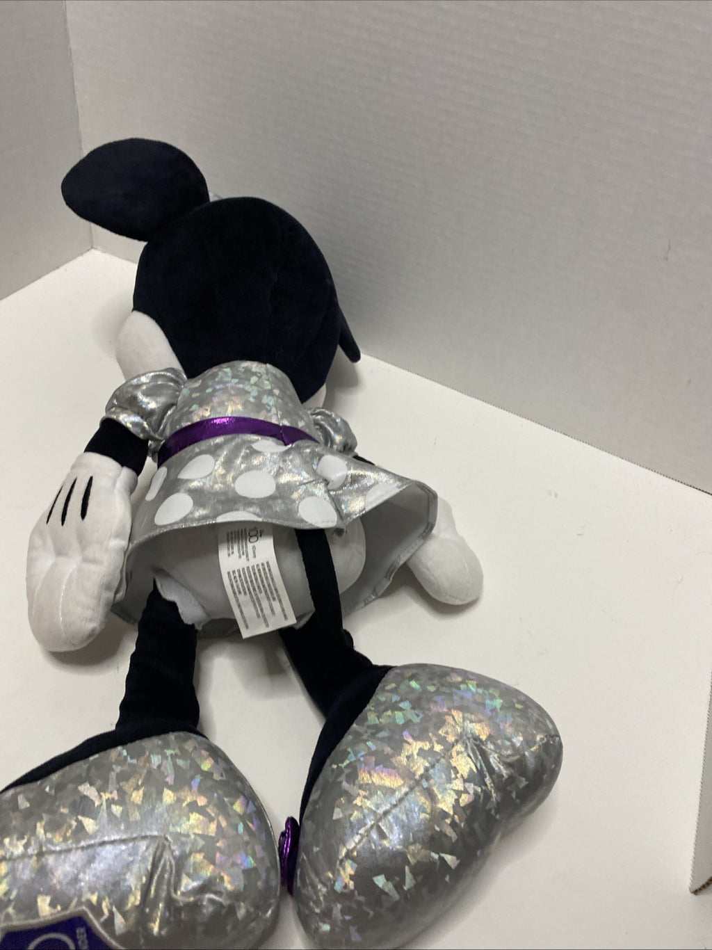 Disney Minnie Mouse 19” Plush 100th Platinum Anniversary Years of Wonder