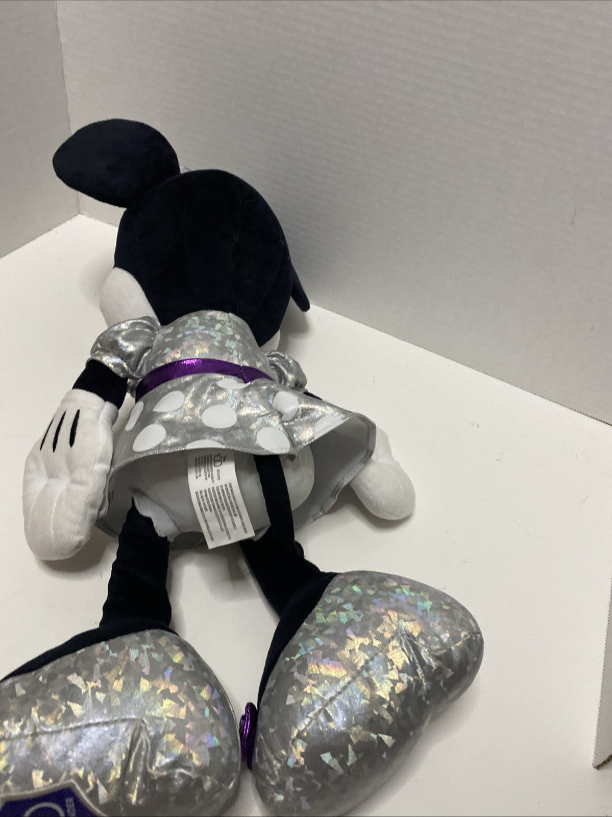 Disney Minnie Mouse 19” Plush 100th Platinum Anniversary Years of Wonder