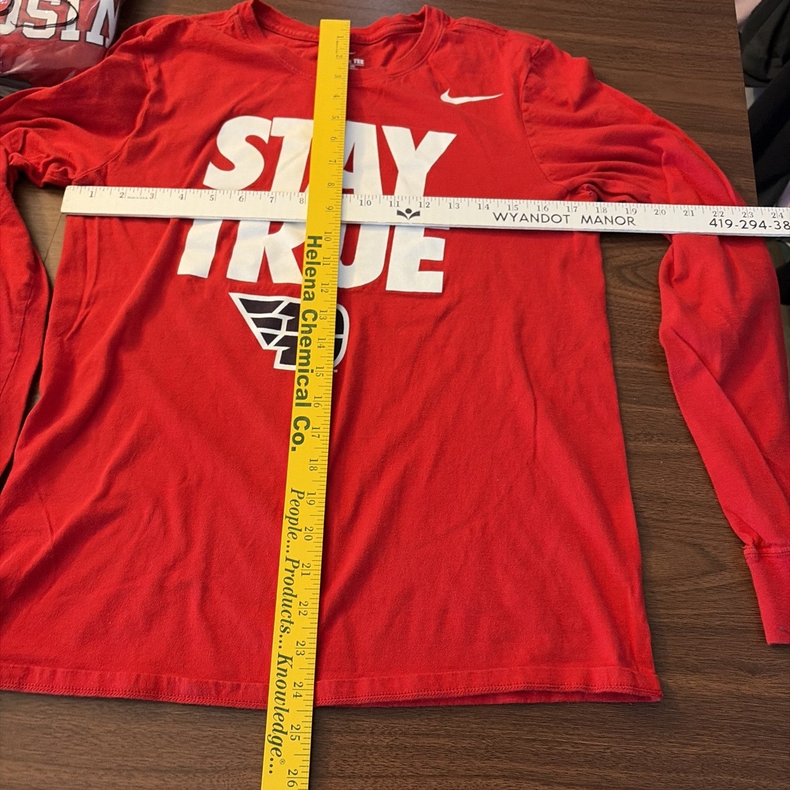 Nike Long Sleeve T-Shirt Adult Small Stay True Dayton Flyers