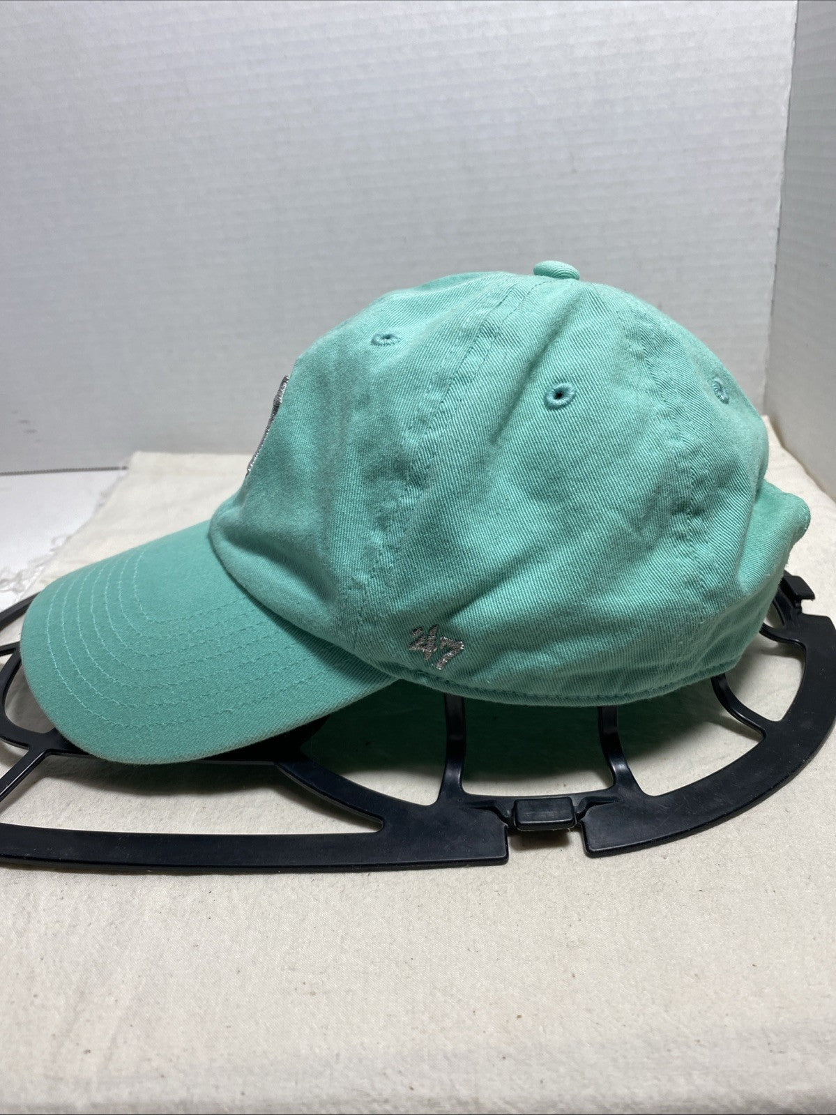 Detroit Tigers Hat Cap Strap Back Blue Teal Logo Kids Size MLB Baseball New Era 