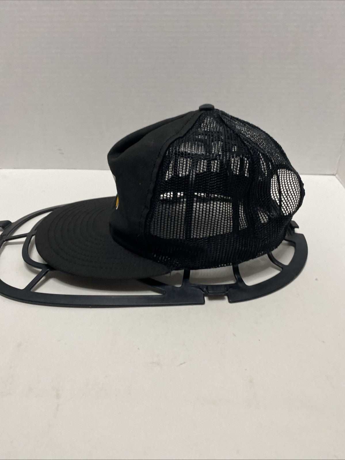 Black Cat Caterpillar  Ball Cap Mesh Back Adjustable